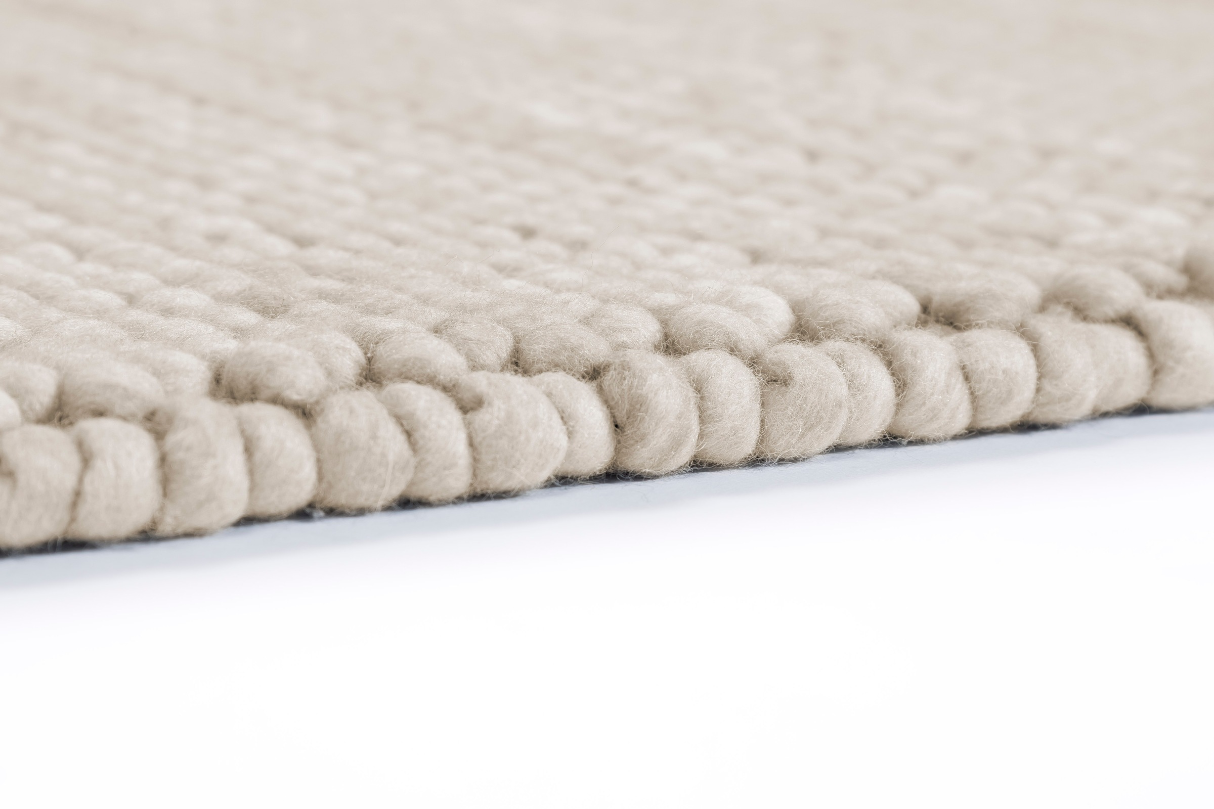 SCHÖNER WOHNEN-Kollektion Wollteppich »Poppy 6024«, rechteckig, 18 mm Höhe, hochwertiger Handweb, Wolle, Wohnzimmer, Schöner Wohnen Kollektion