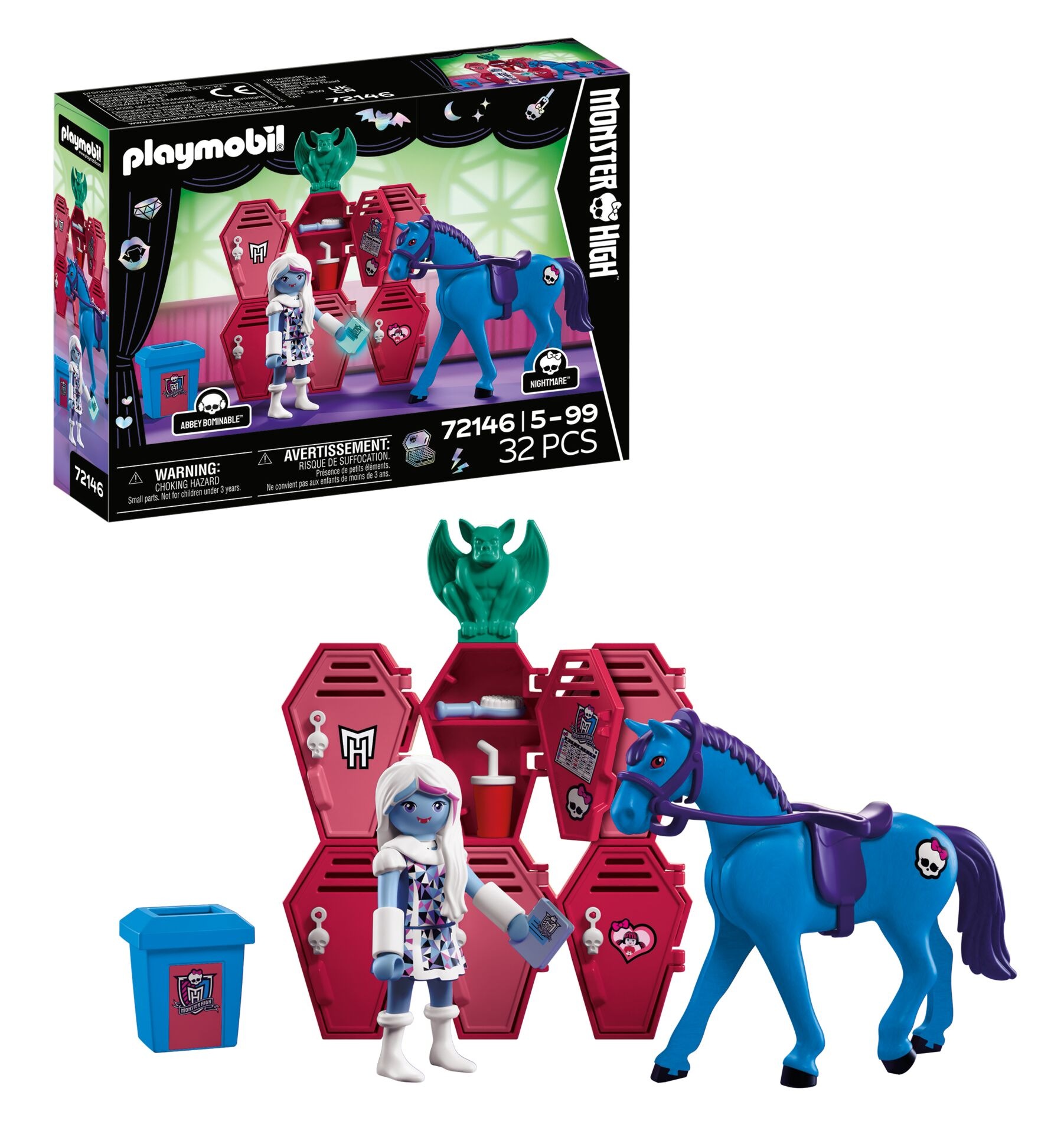 Playmobil Monster High - Monster High Abbey at the Lockers