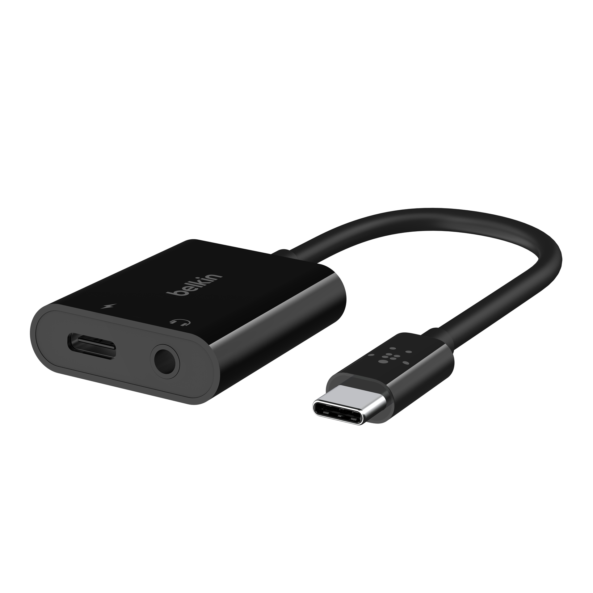 Belkin Audio-Adapter »RockStar 3,5mm-Klinken-Audio- und USB-C-Ladeadapter«, USB Typ C zu...