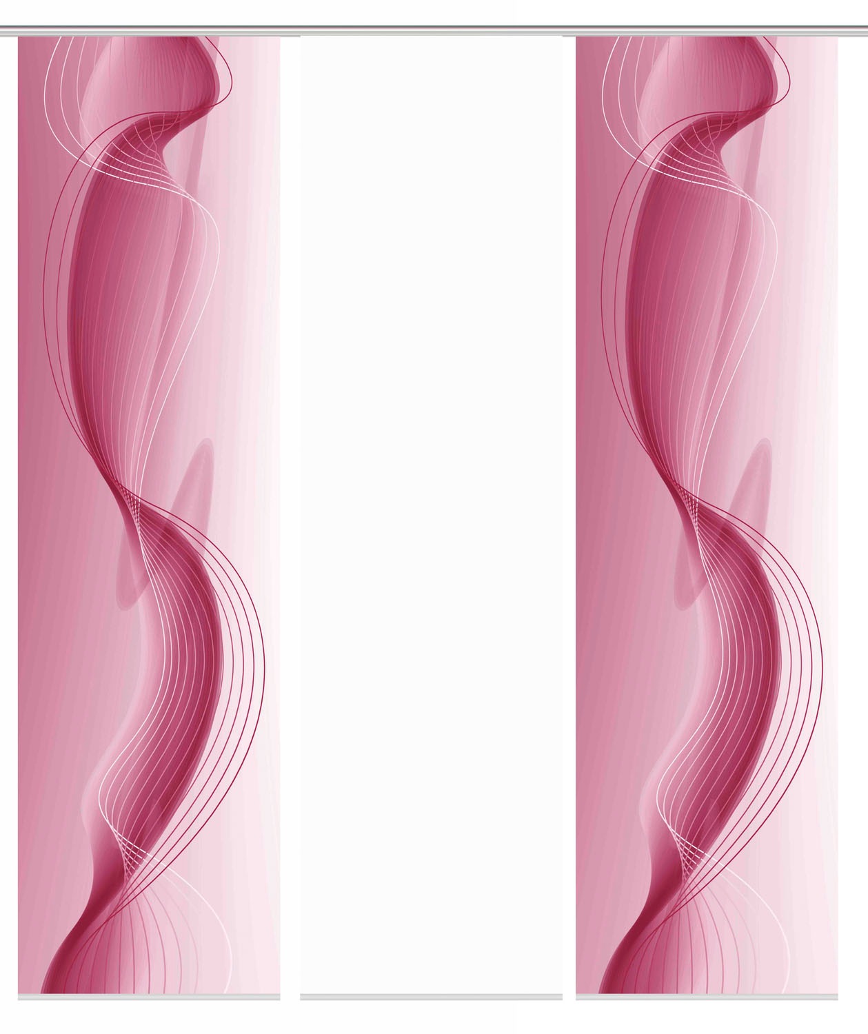 HOME WOHNIDEEN Schiebegardine »FILIZ 3er SET« Paneelwagen 3 Stk. tlg. Schiebevorhang Digidruck 3er Set FILIZ