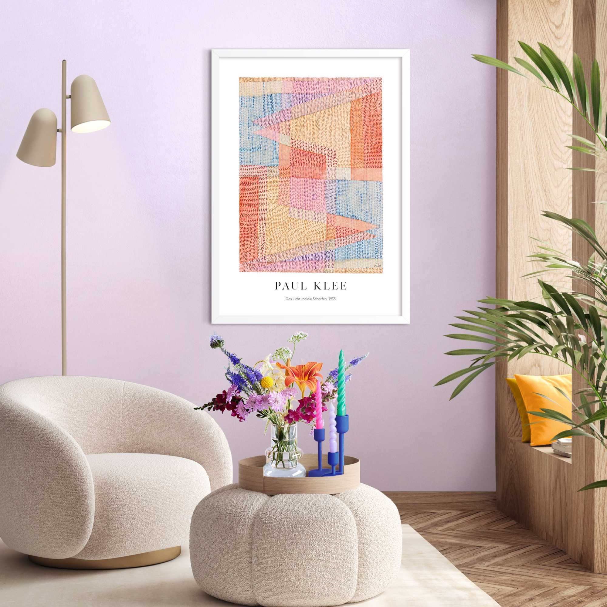 Reinders Bild mit Rahmen "Paul Klee Triangles"