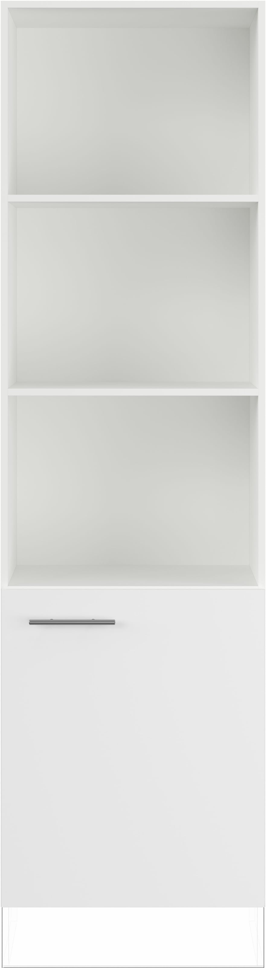 IMPULS KÜCHEN Seitenschrank »"Valencia", Breite/Höhe: 60/205,1 cm«, vormontiert, mit Drehtür, mit verstellbaren Fachböden