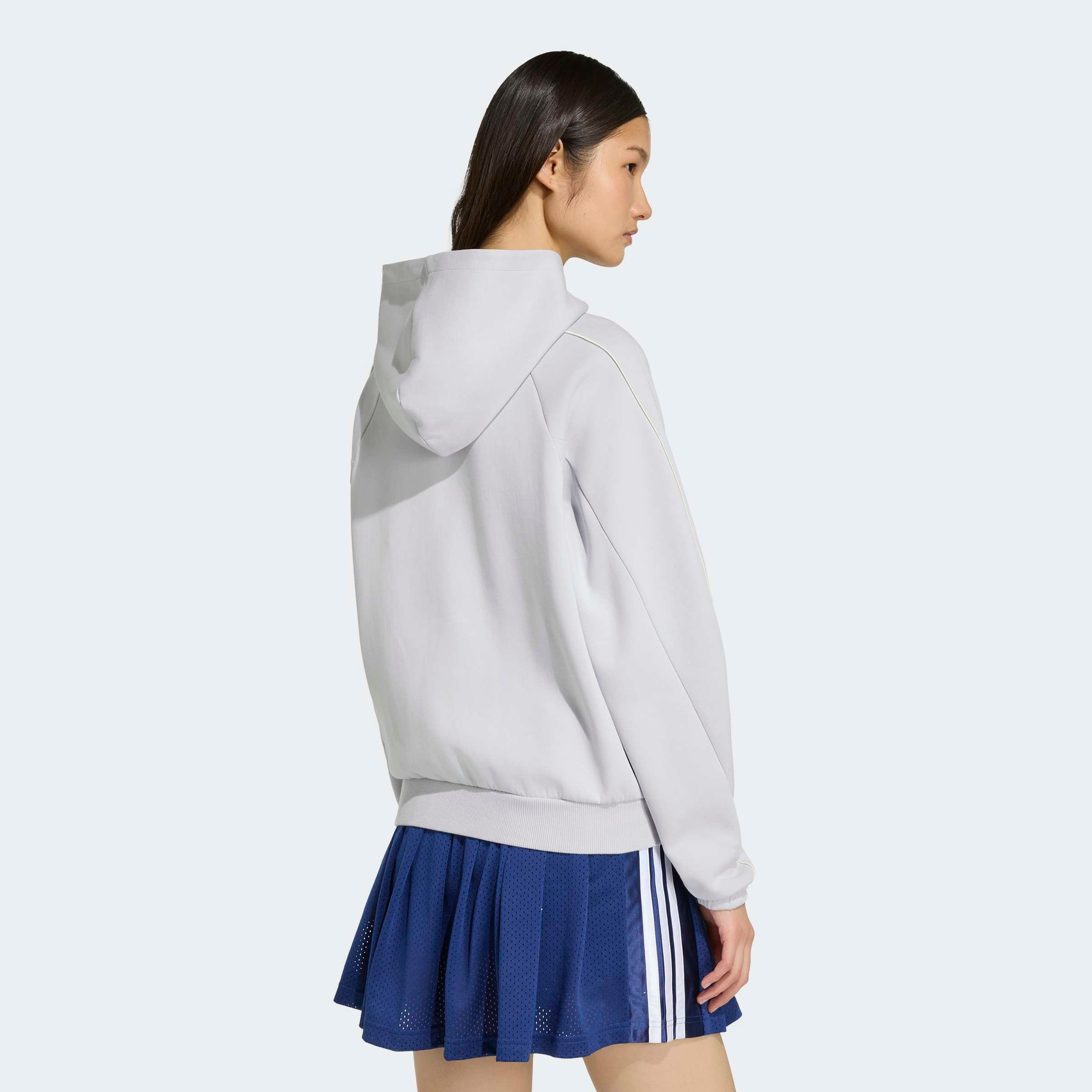 adidas Sportswear Kapuzensweatshirt »STADIUM SMALL LOGO FULL ZIP HOODIE«, mit Reißverschluss, in normaler Länge, sportlicher Stil
