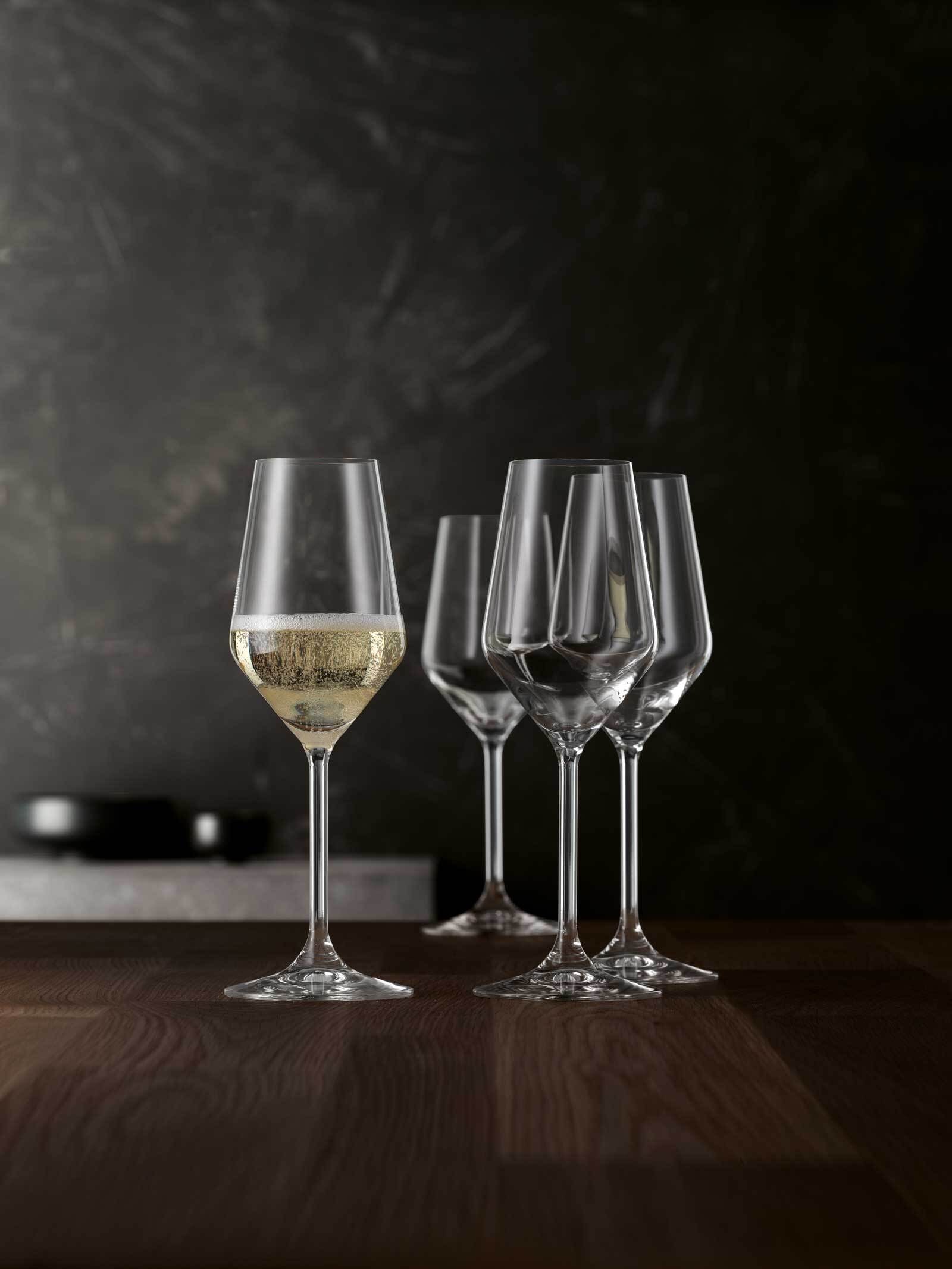 SPIEGELAU Champagnerglas »Champagnergläser Style 310 ml 4er Set transparent«