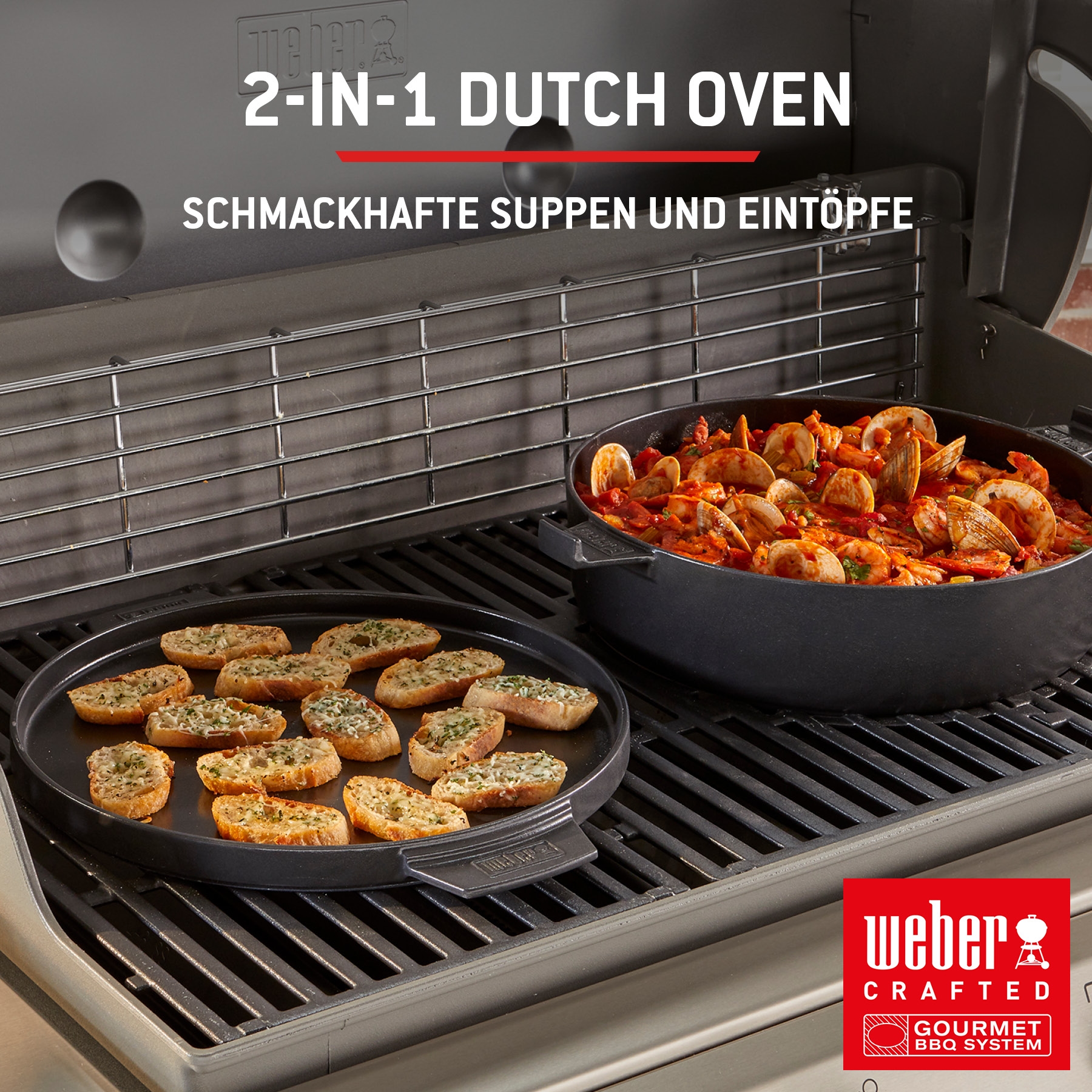 Weber Gasgrill »SPIRIT E-310« Edelstahl Flavorizer Bars, Snap Jet Zündung