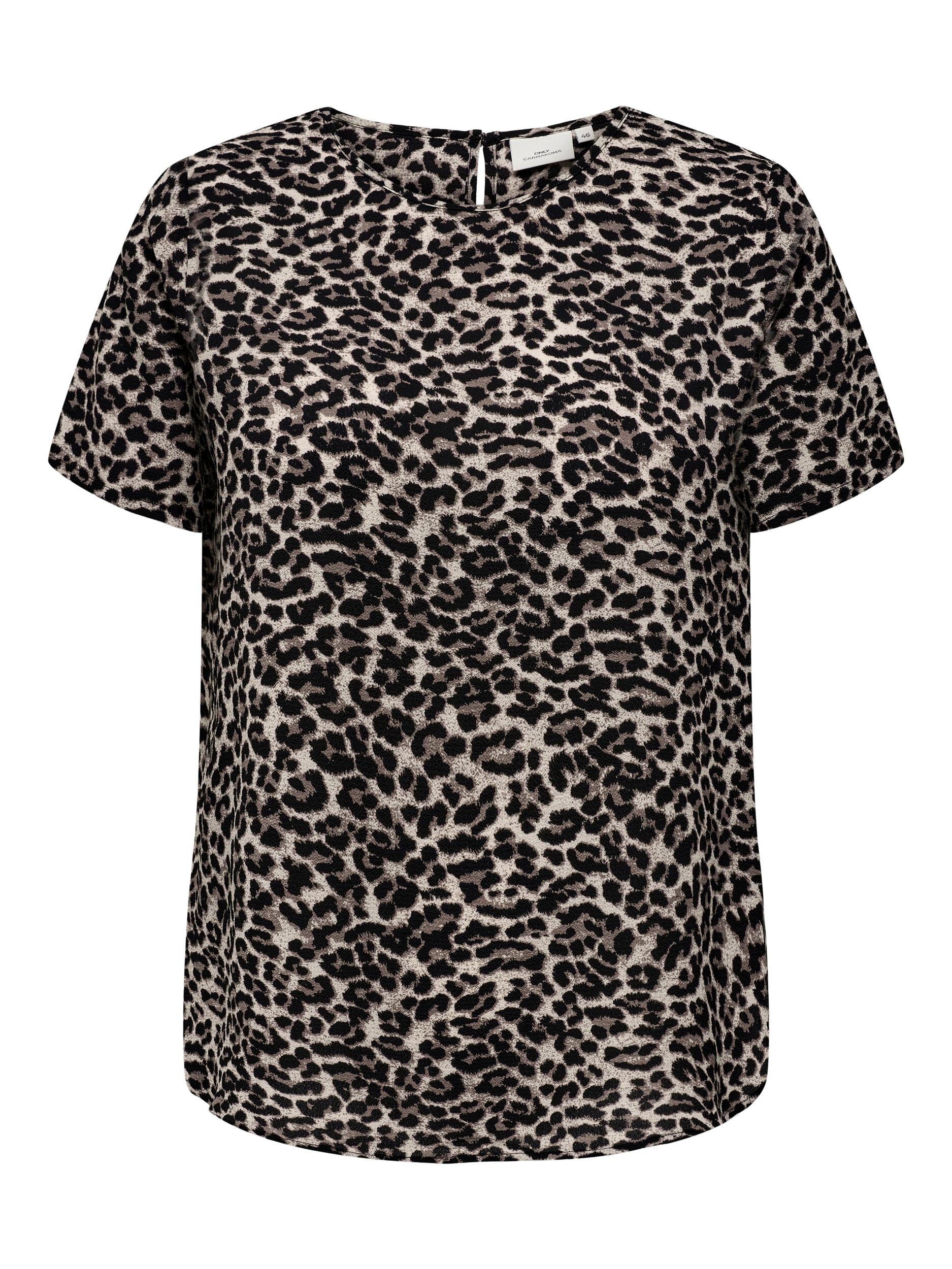 ONLY CARMAKOMA Shirtbluse »CARVICA SS TOP WVN NOOS«