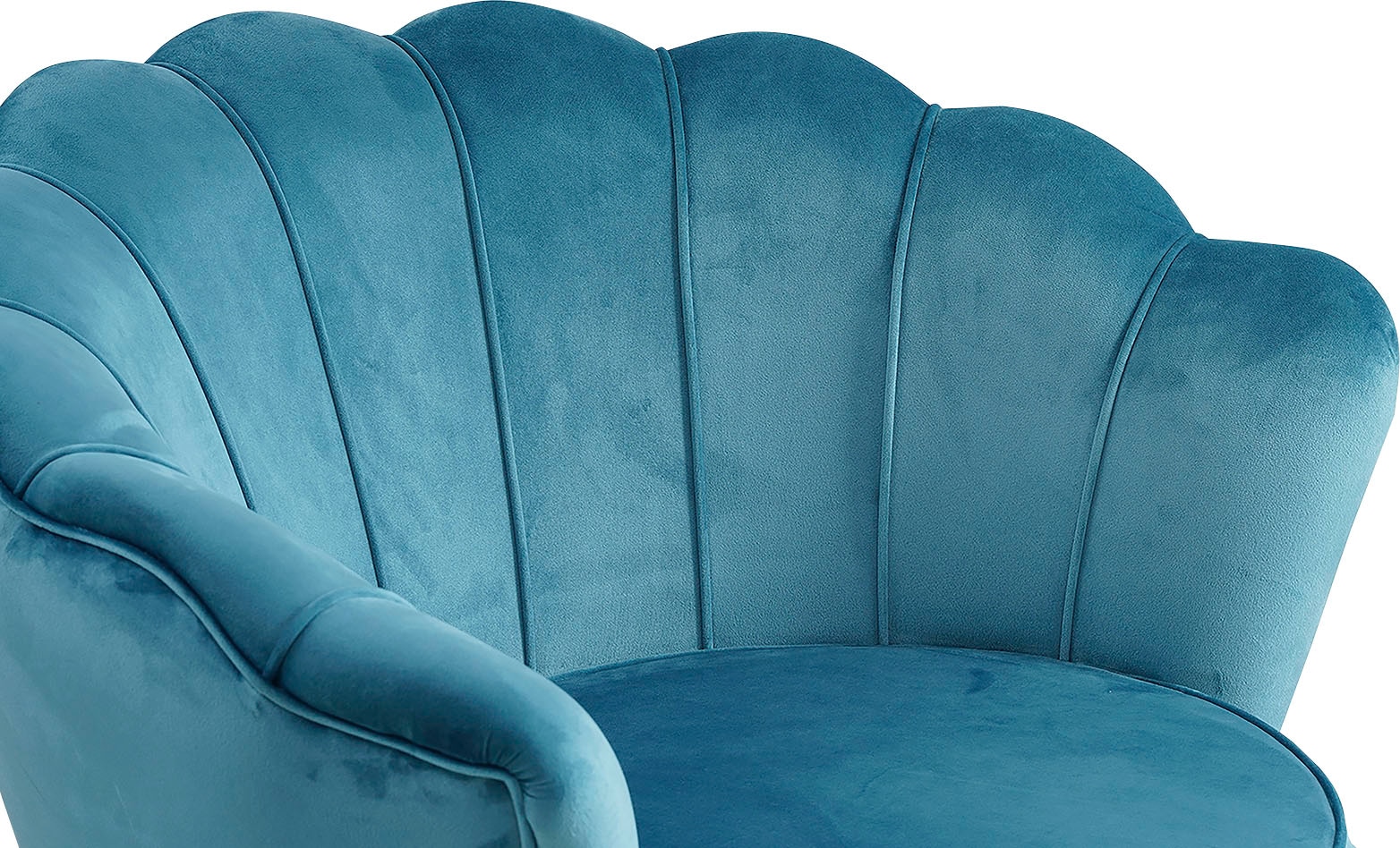 SalesFever Loungesessel »Clam - Design Cocktailsessel« Prachtvoll extravagantes Design im Muschel-Look