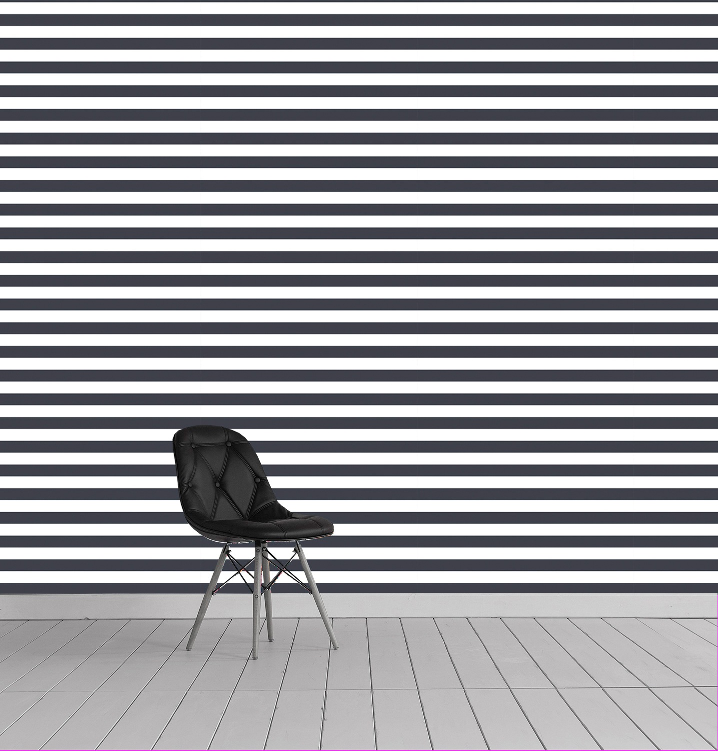 queence Vinyltapete »Jana«, Streifen, 90x250cm, selbstklebend, kinderleichte Anbringung, Sticker