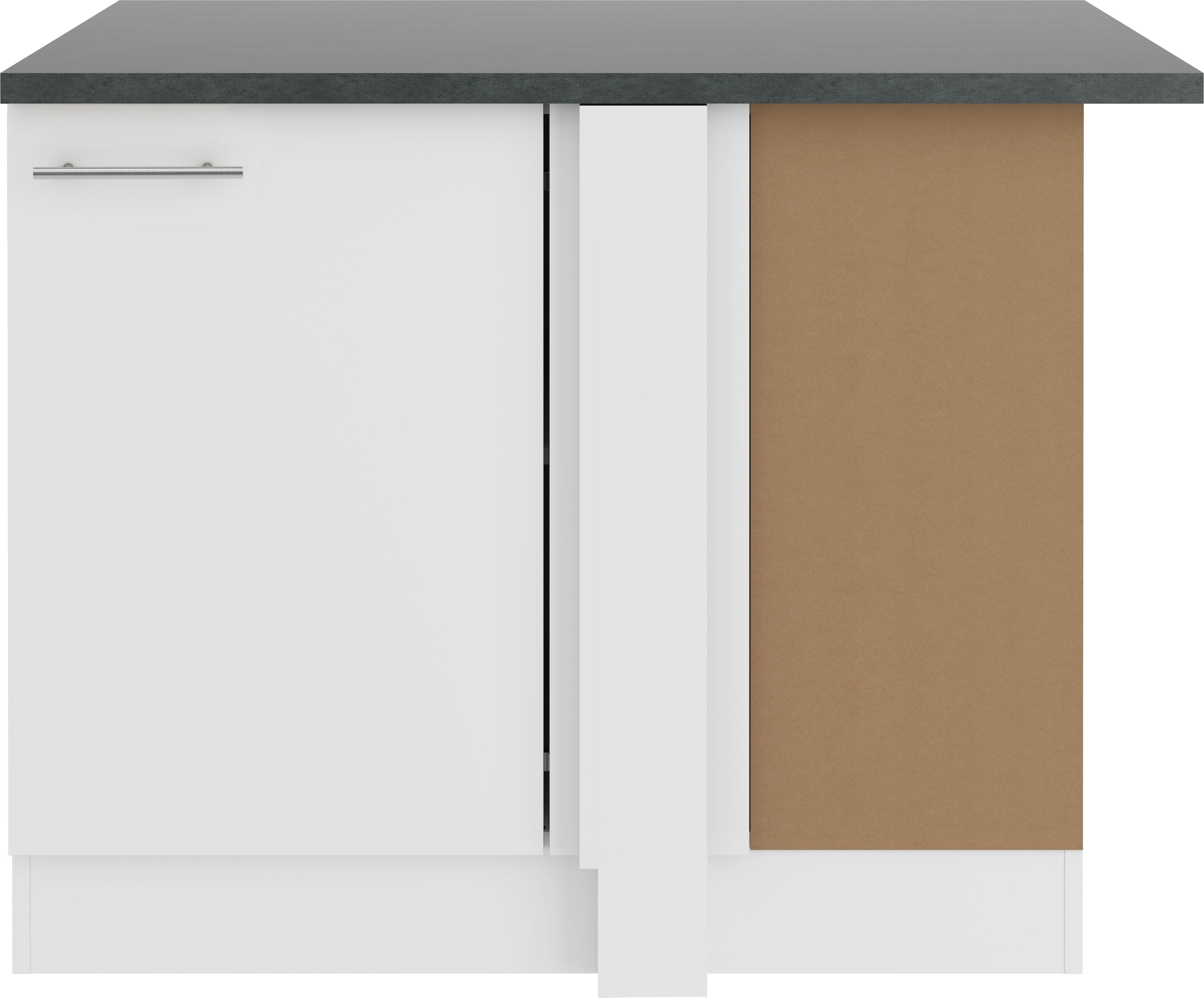 OPTIFIT Eckunterschrank »Bella« Breite 100 cm, zur Weitergestaltung mit einem Geschirrspüler