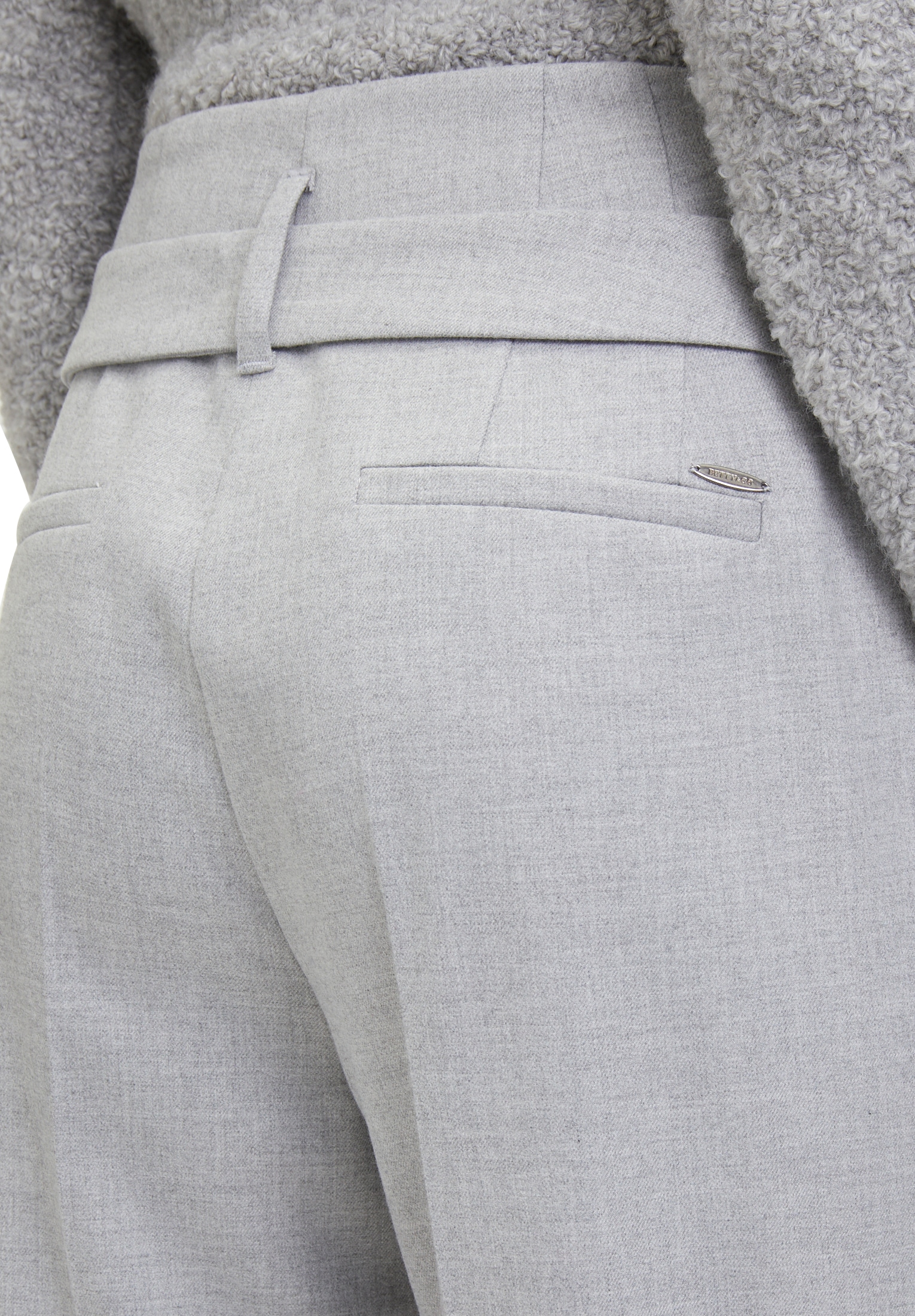 Betty&Co Stoffhose »Stoffhose mit Gürtel«