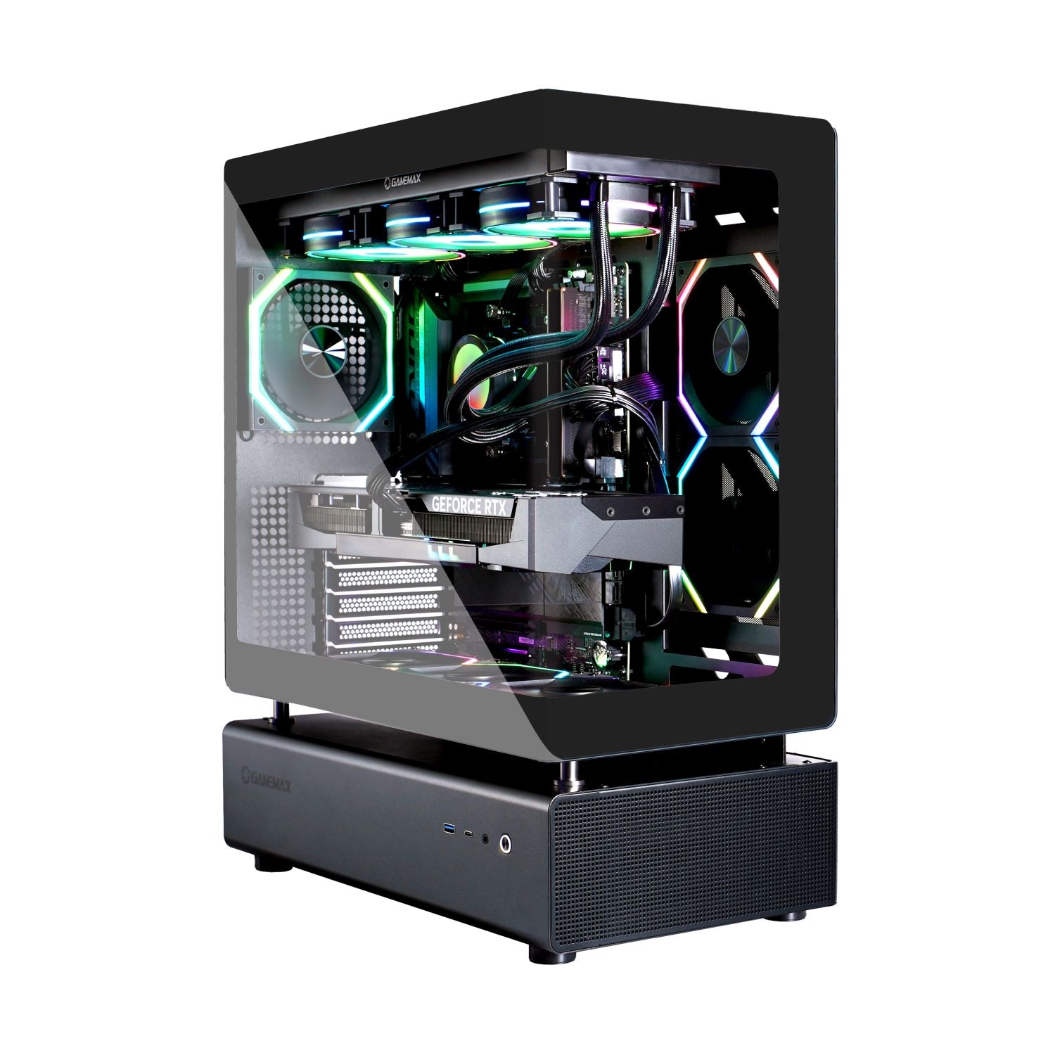 GAMEMAX Gaming-PC »N80 BK 7503«, Windows 11, DDR5 RAM, Gen4 SSD