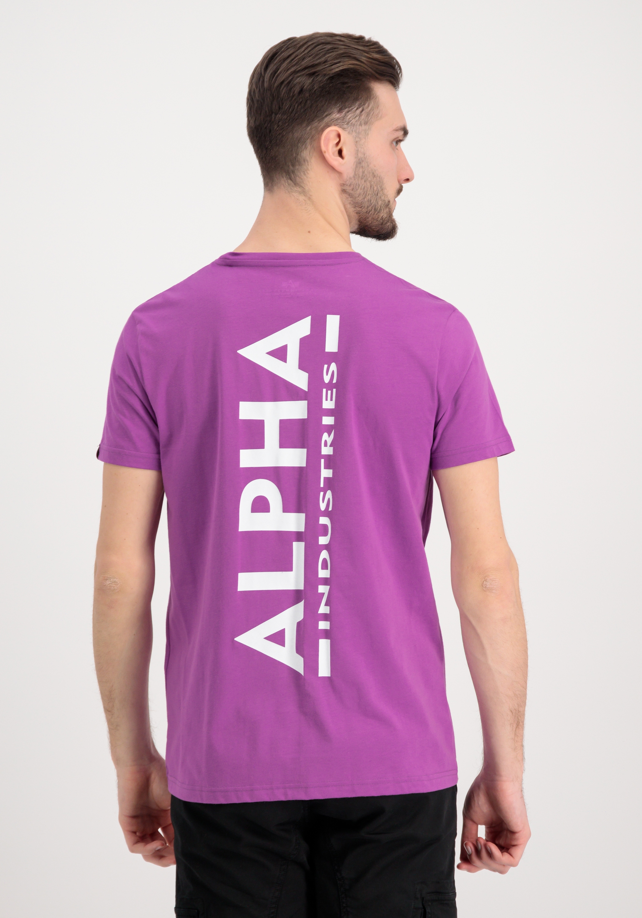 Men bei Alpha T« Industries ♕ T-Shirts - »Alpha T-Shirt Backprint Industries