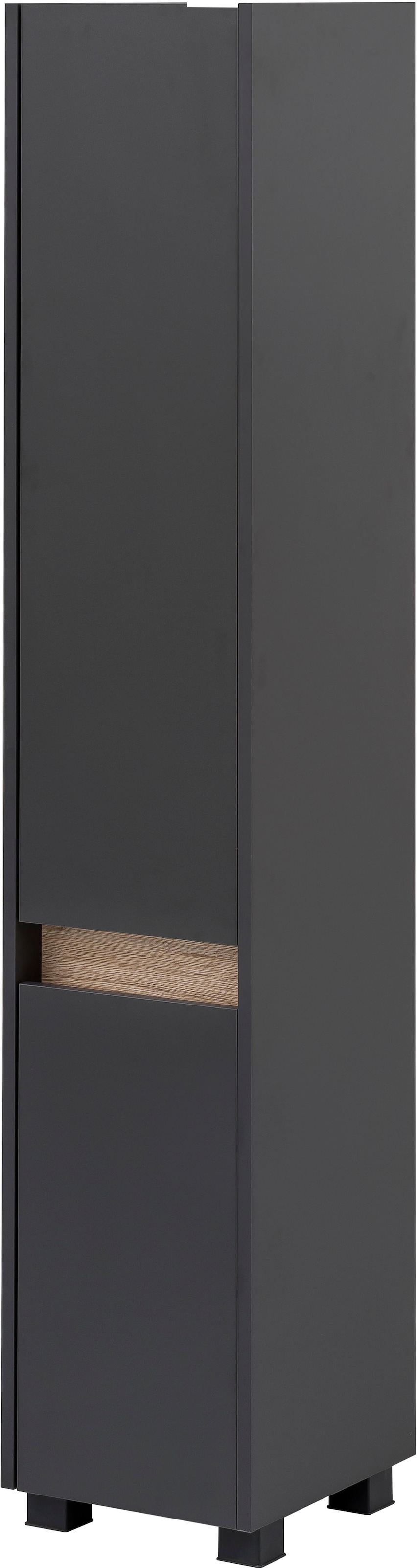 Schildmeyer Hochschrank »Cosmo«, Höhe 164,5 cm, Badezimmerschrank, Blende  im modernen Wildeiche-Look bequem bestellen