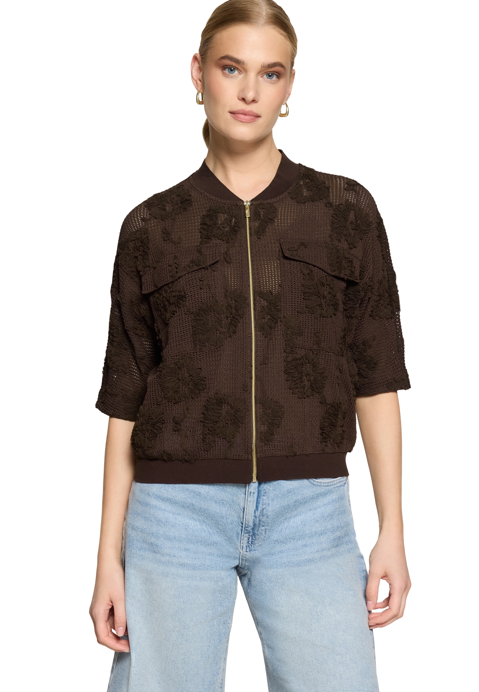 Zero Blouson »Blouson mit Fledermausärmeln«