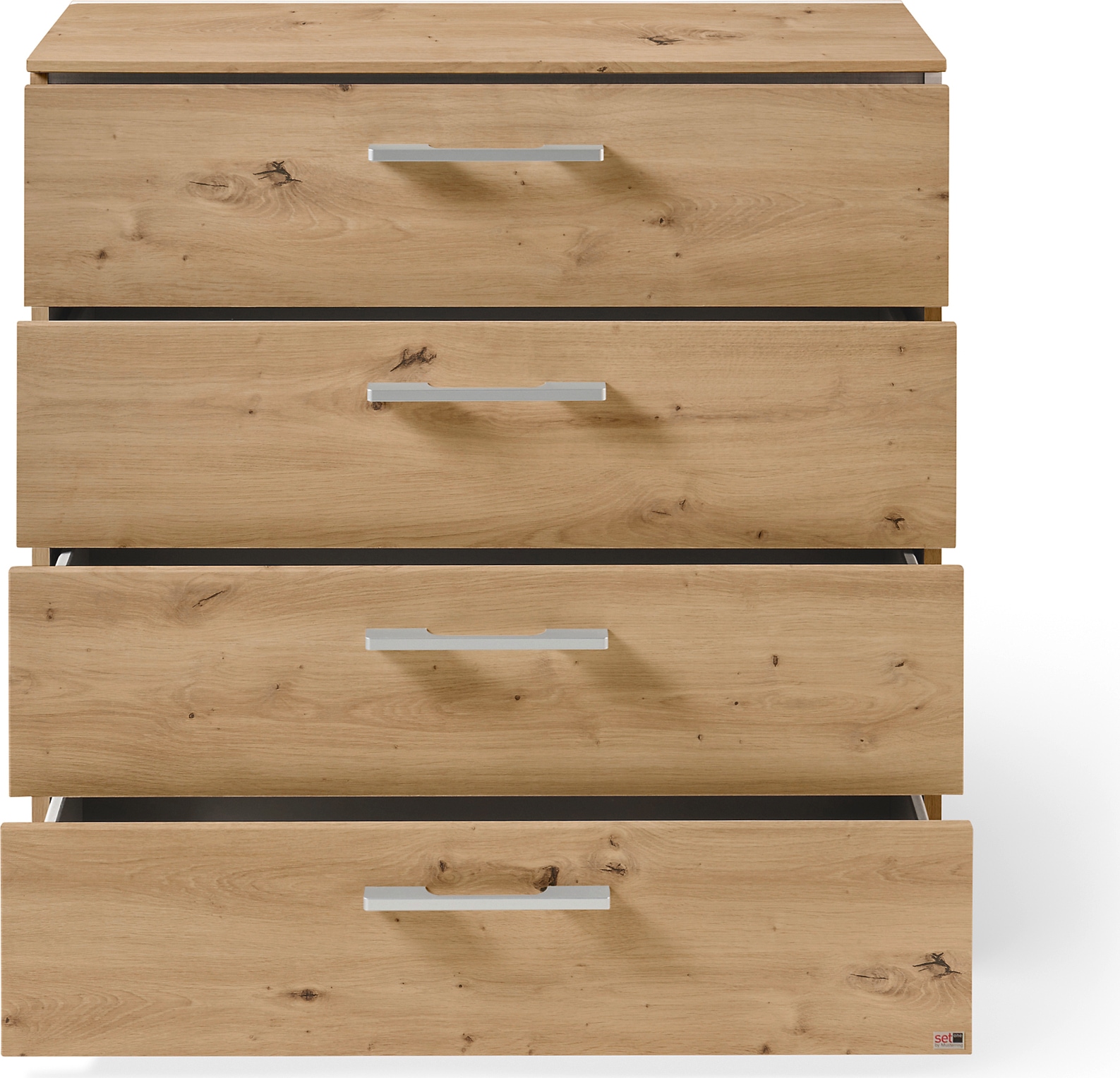 set one by Musterring Schubkastenkommode »Henderson« mit 4 Schubladen inkl. Selbsteinzug und Dämpfung
