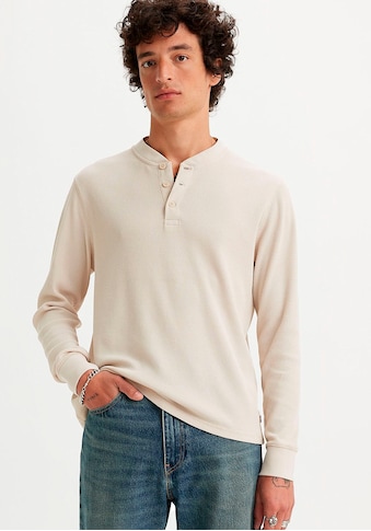 Langarmshirt »THERMAL 3 BTTN HENLEY«