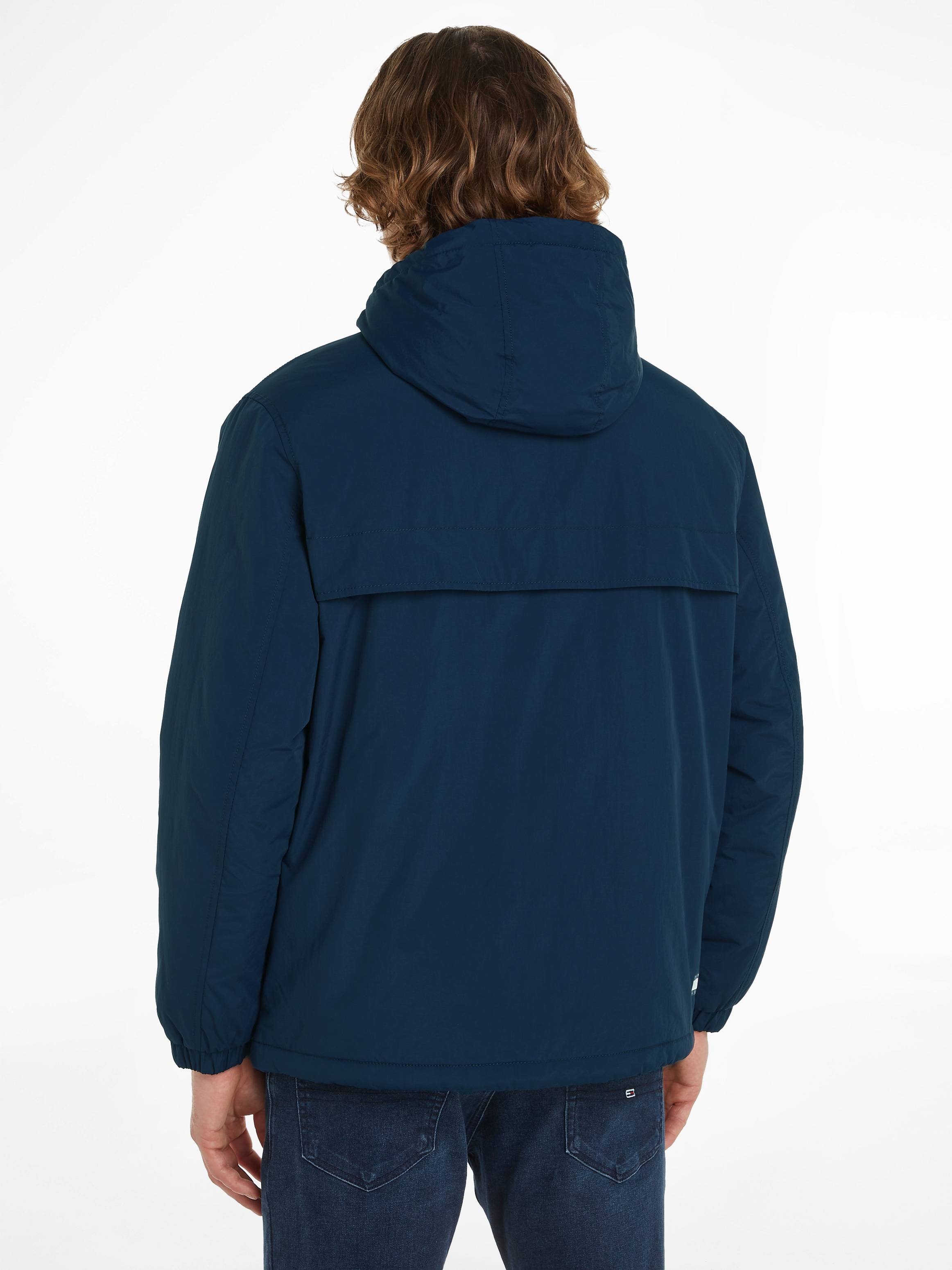 Tommy Jeans Outdoorjacke »TJM PADDED SOLID CHICAGO EXT«, mit Kapuze, mit Logoprägung