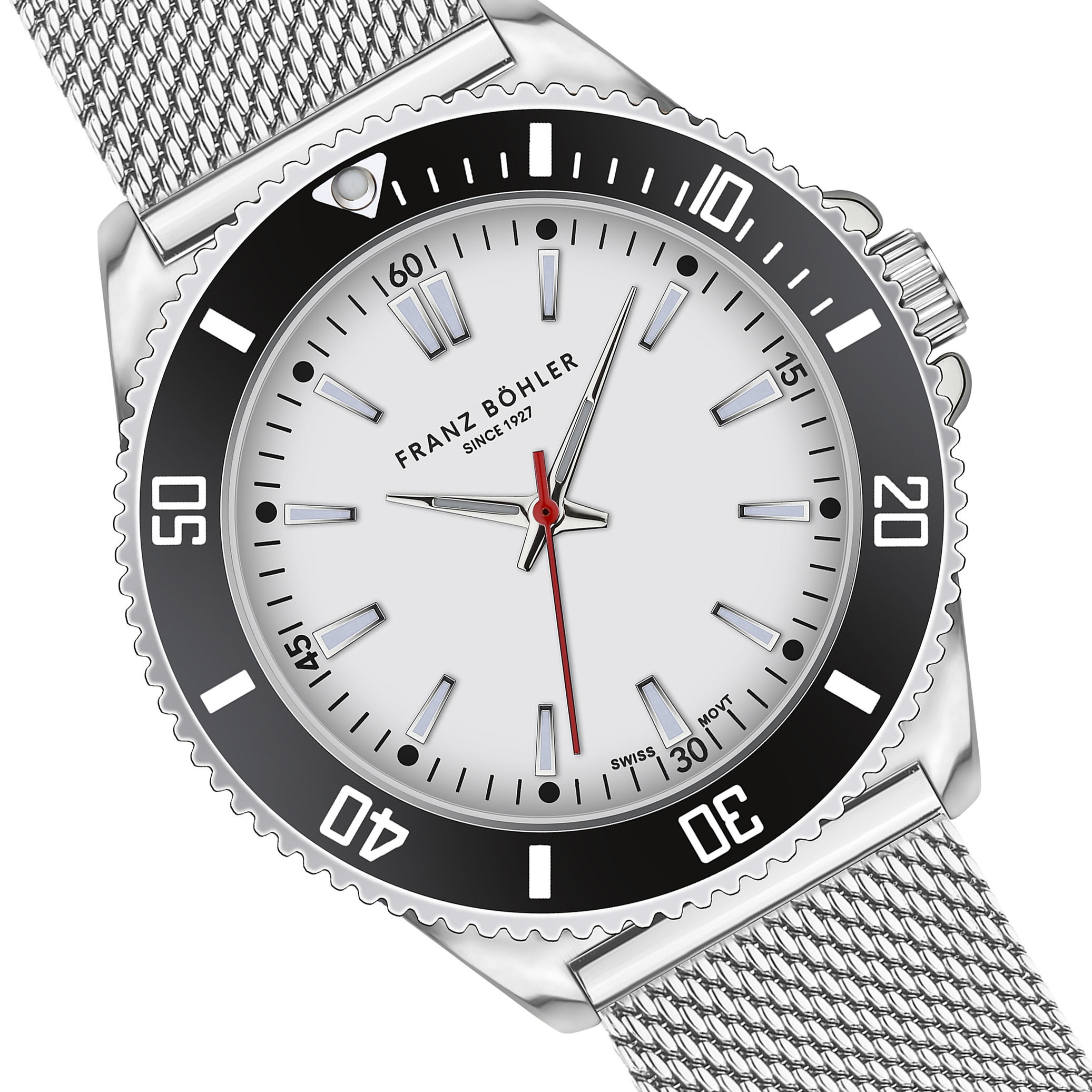 FRANZ BÖHLER Quarzuhr »BA3-B010S«