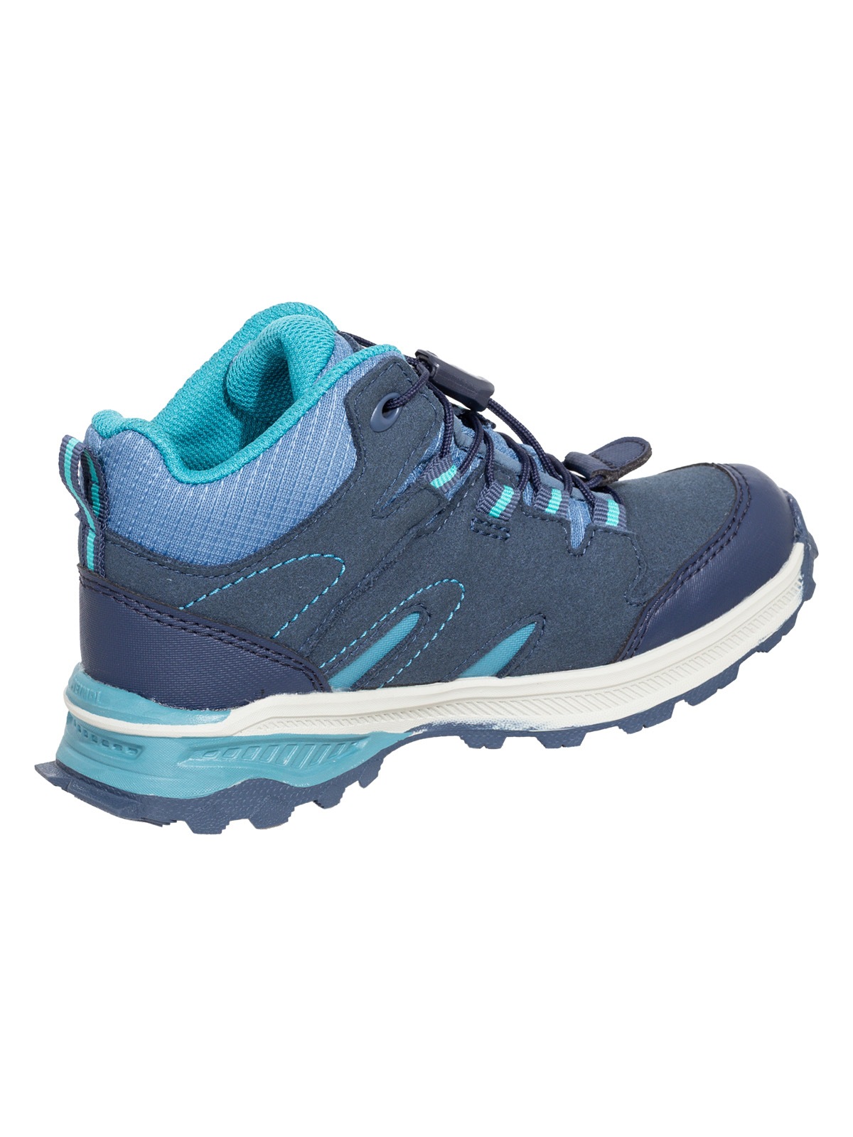 Meindl Wanderschuh »Meindl Kivo Junior Mid GTX jeans/türkis«  Herausnehmbares Best-Fit-Fußbett für optimalen Sitz bei Kinderfüßen