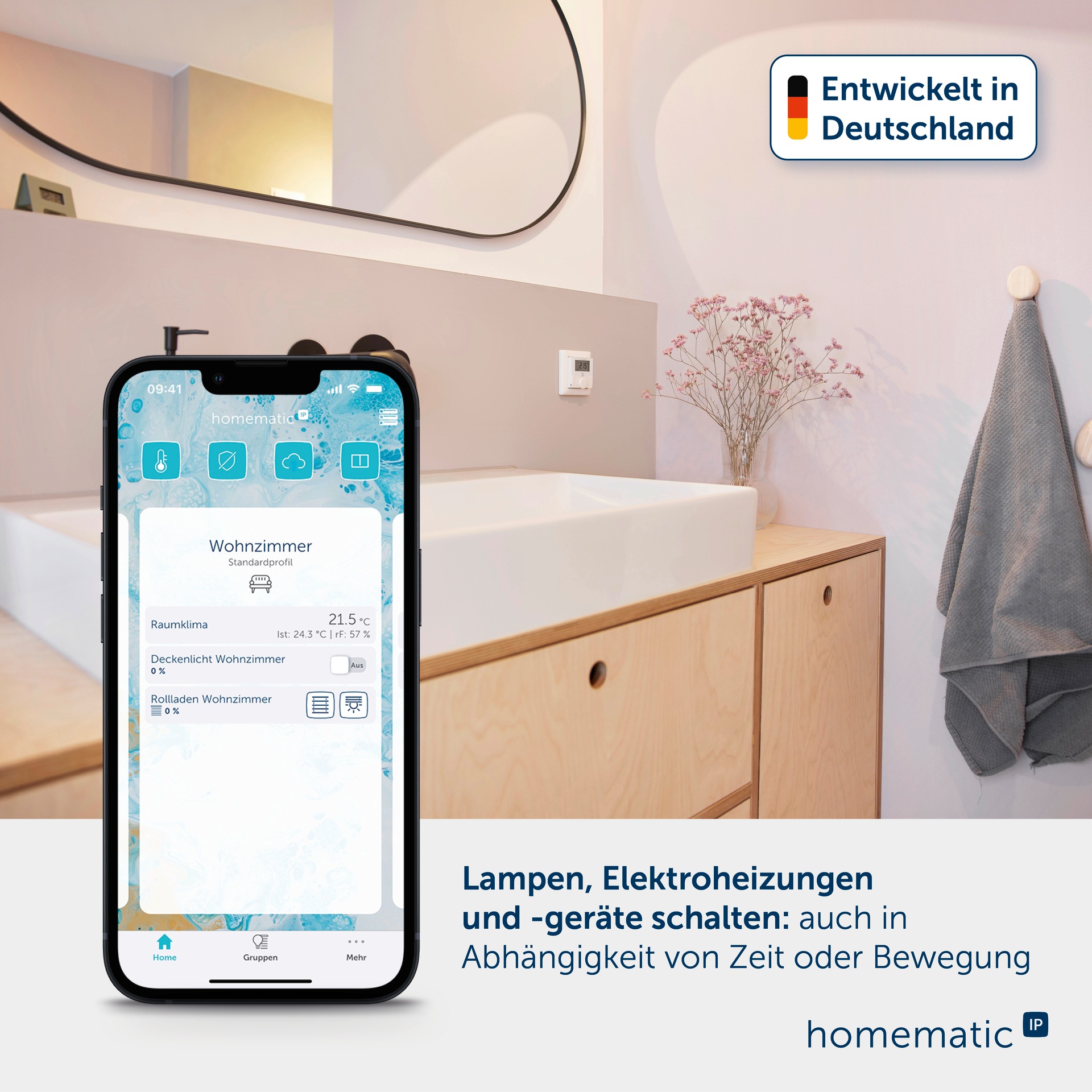 Homematic IP Unterputzschalter »Schaltaktor mit Tastereingang (6 A) – Unterputz«