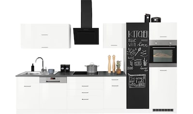 HELD MÖBEL Küchenzeile »Trier«, mit E-Geräten, Breite 350 cm kaufen