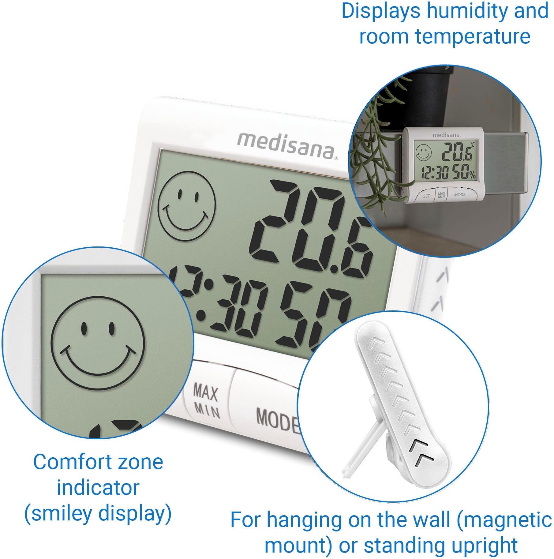 Medisana Innenwetterstation »HG 100«