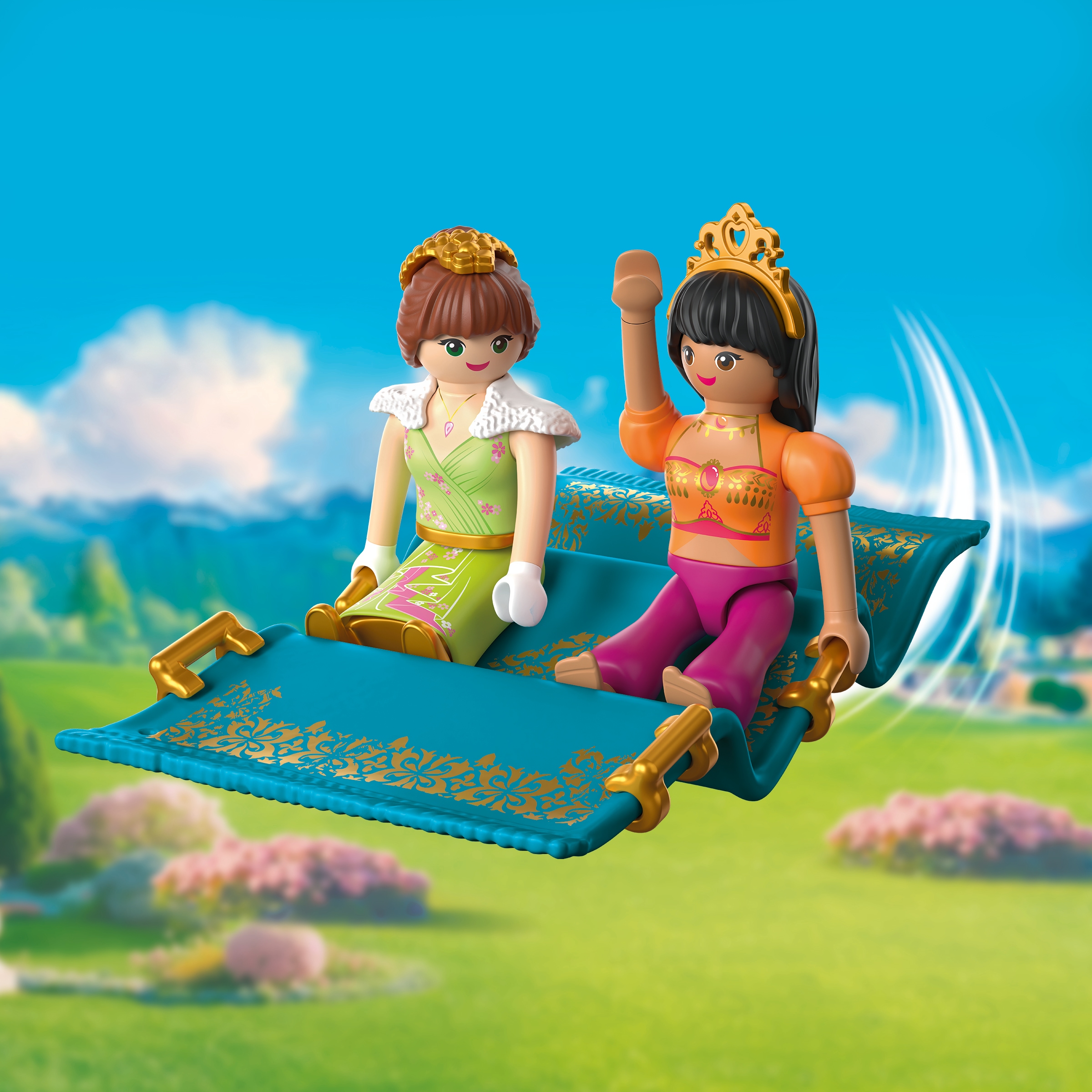 Playmobil® Konstruktions-Spielset »Besuch aus der Ferne (72054), Princess« Made in Europe