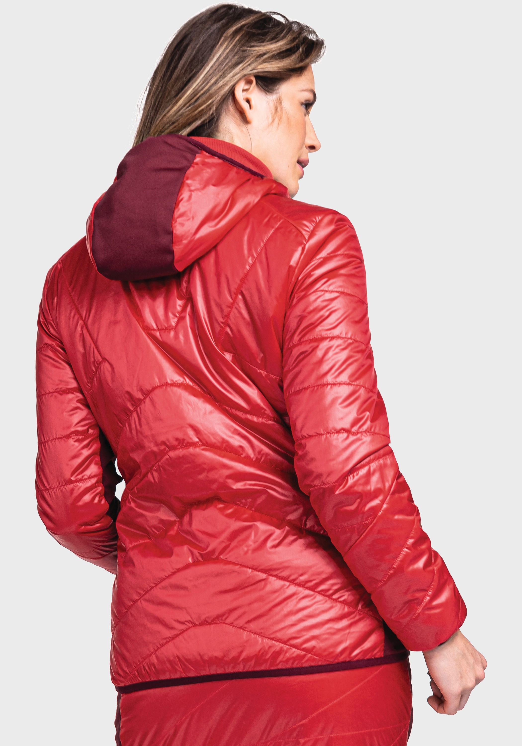 Schöffel Outdoorjacke »Hybrid Jacket Stams L«, mit Kapuze