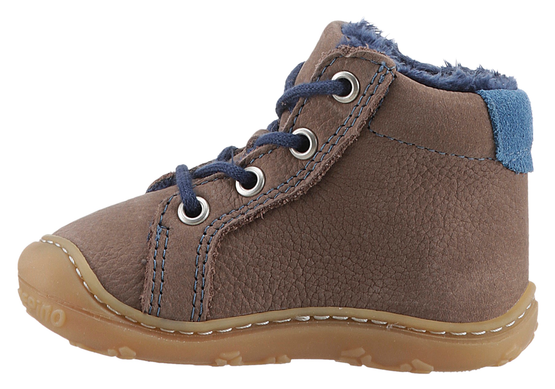 PEPINO by RICOSTA Lauflernschuh »Georgie WMS: mittel«, Winterschuh mit Weiten-Meßsystem, Größenschablone zum Download