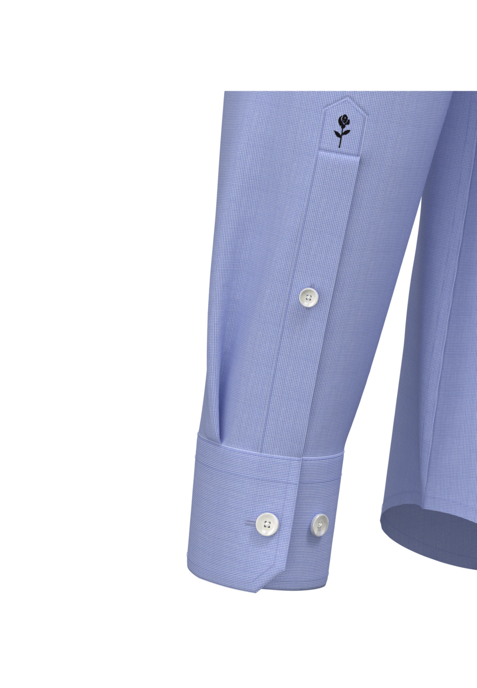 seidensticker Businesshemd »Comfort«, Comfort Langarm Button-Down-Kragen Uni