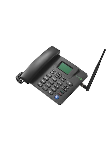 Handy »4100H GSM Tisch Telefon«, Schwarz, 6,84 cm/2,694 Zoll, 0,08 GB Speicherplatz