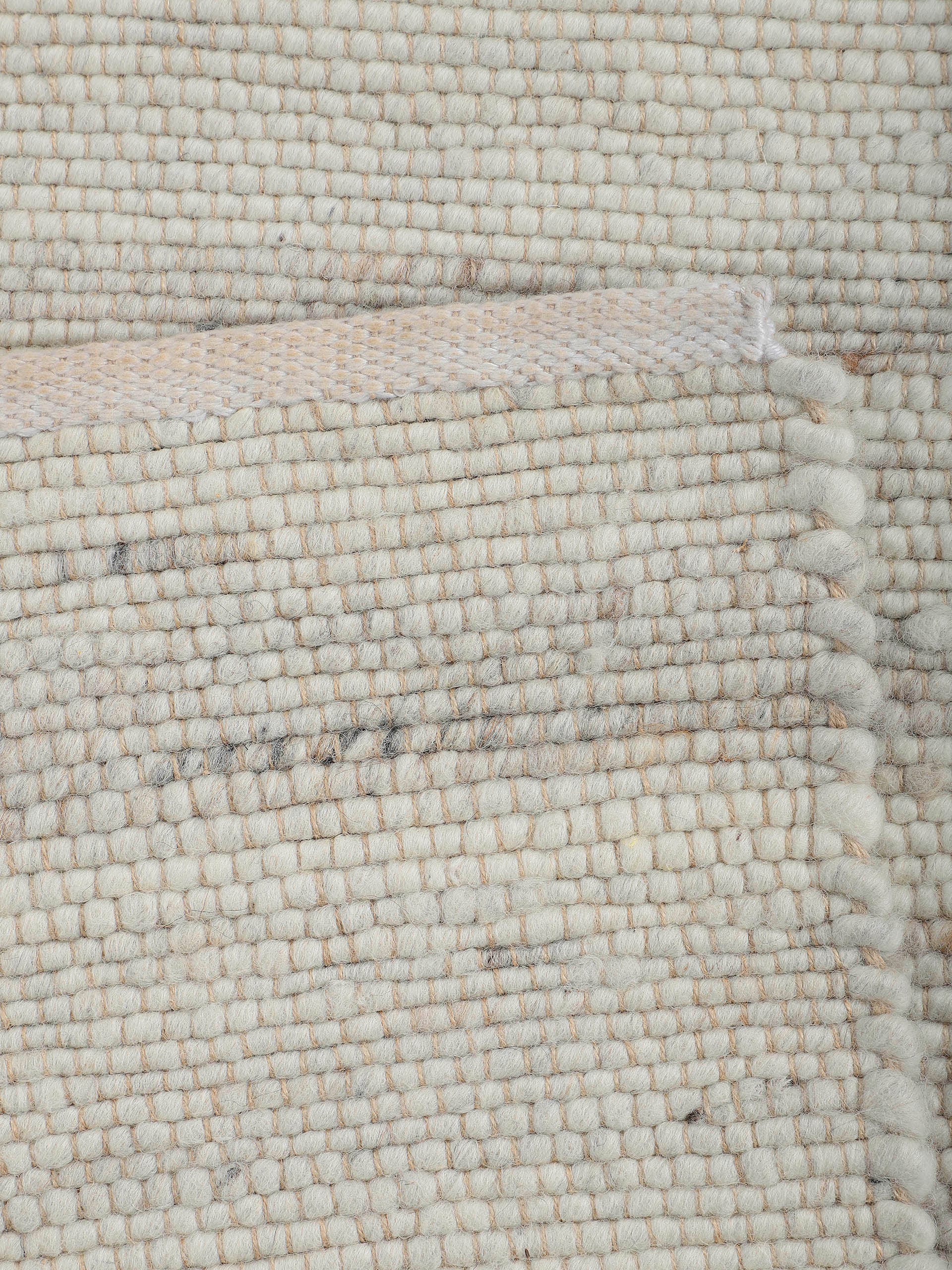 my home Wollteppich »Passau Handwebteppich«, rechteckig, 10 mm Höhe, Naturfaser, Wolle, handgewebter Wendeteppich, Schlafzimmer, Wohnzimmer