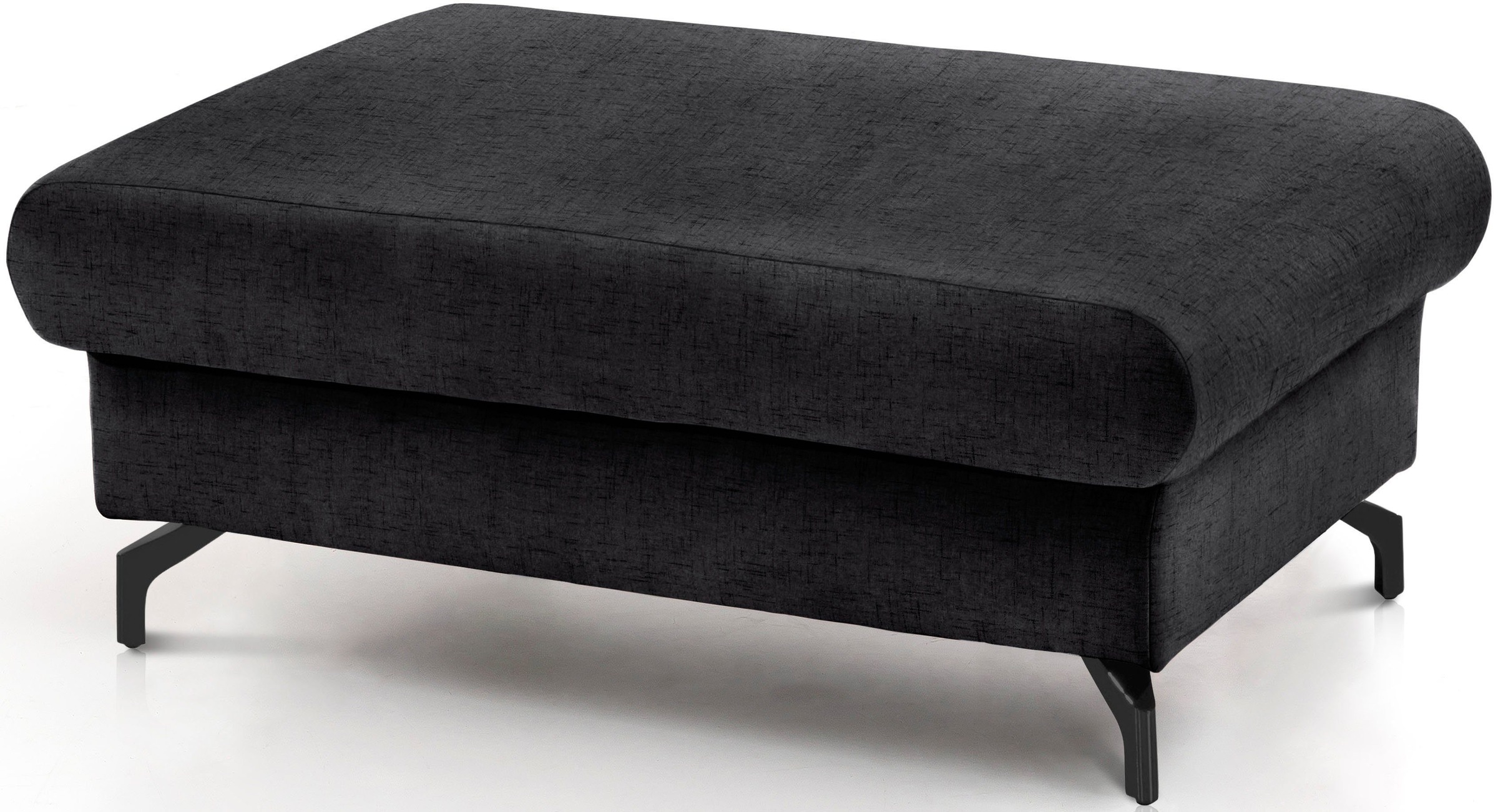 COTTA Polstergarnitur »Komaris L-Form«, (Set), Set bestehend aus: Ecksofa mit Kopfteilverstellung & Hocker