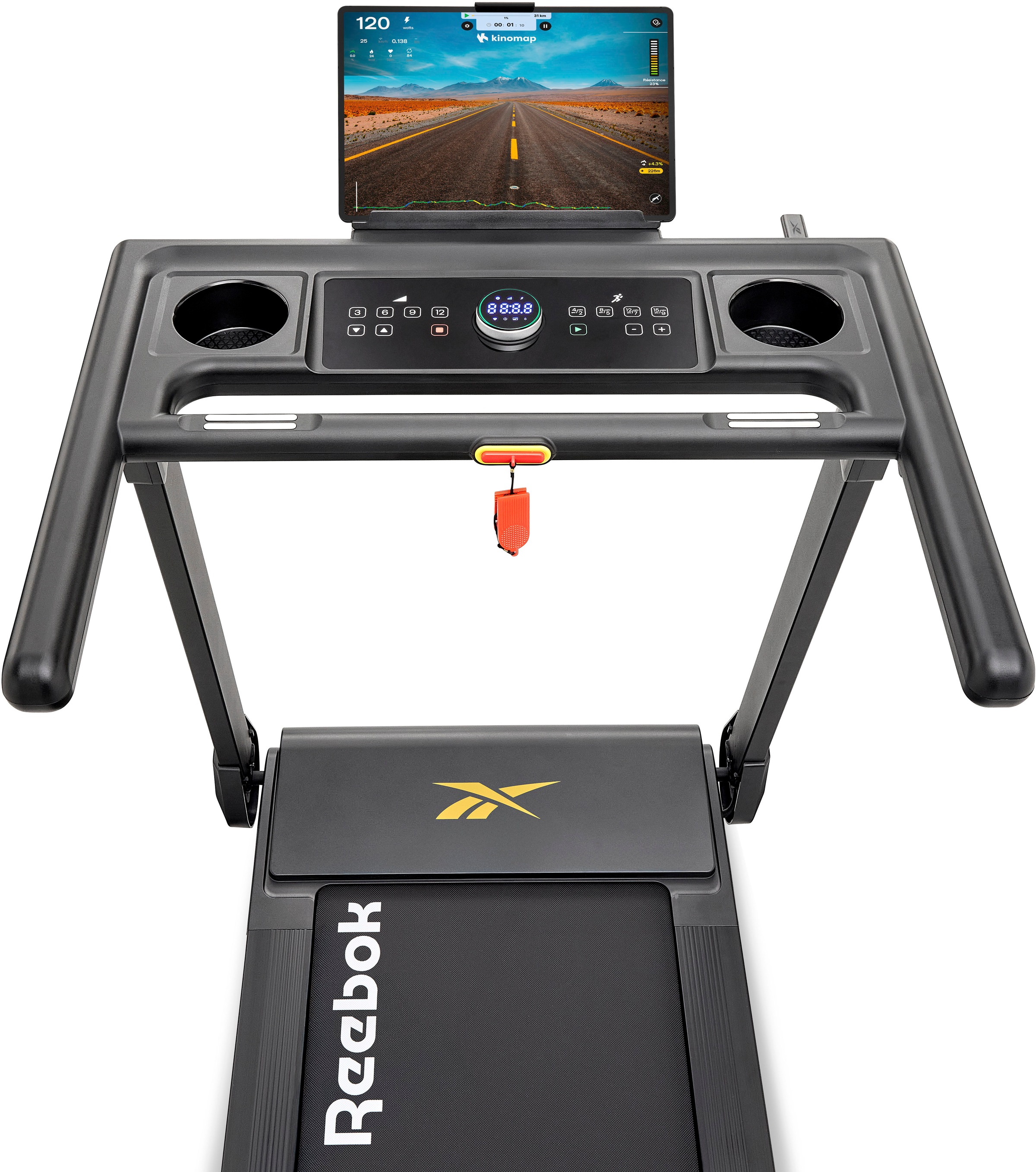 Reebok Laufband »i-Run 5« bis max. 15 km/h, klappbar, mit Steigung, 120 kg max. Benutzergewicht
