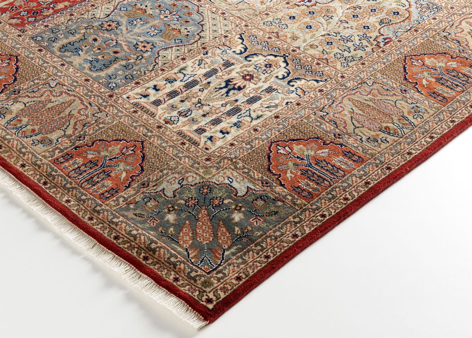 OCI DIE TEPPICHMARKE Läufer »Sonam Bakhtyari« rechteckig 6 mm Höhe hochwertig handgeknüpft, mit Fransen, Wohnzimmer