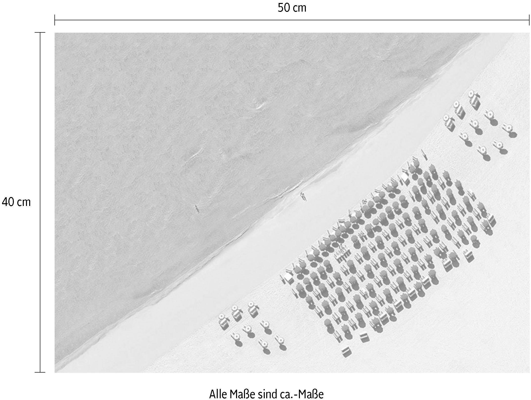 Komar Bild »South Beach« Strand 1 Stk. tlg. Wandbild zur Dekoration - ohne Rahmen