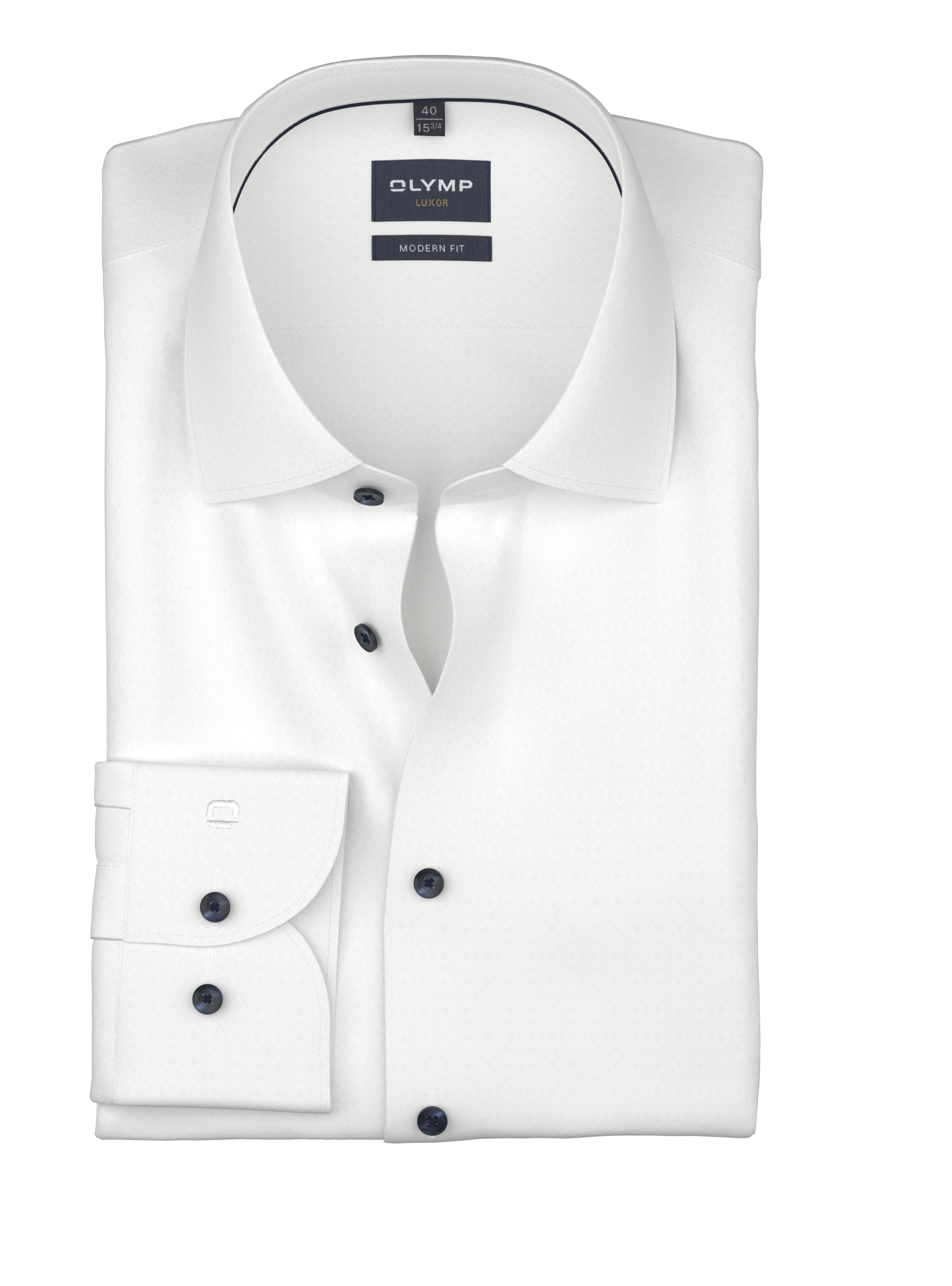 OLYMP Langarmhemd »Luxor« Businesshemd, modern fit, New-Kentkragen