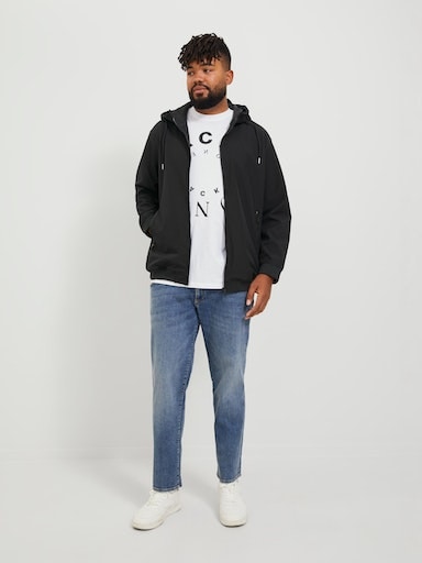 Jack & Jones PlusSize Softshelljacke »JJEBASIC SOFTSHELL HOOD NOOS PLS«, mit Kapuze