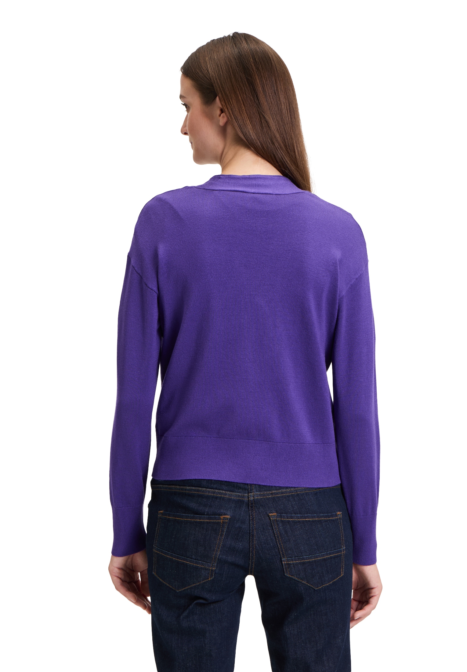 Betty Barclay Strickjacke »Feinstrickjacke mit V-Ausschnitt«