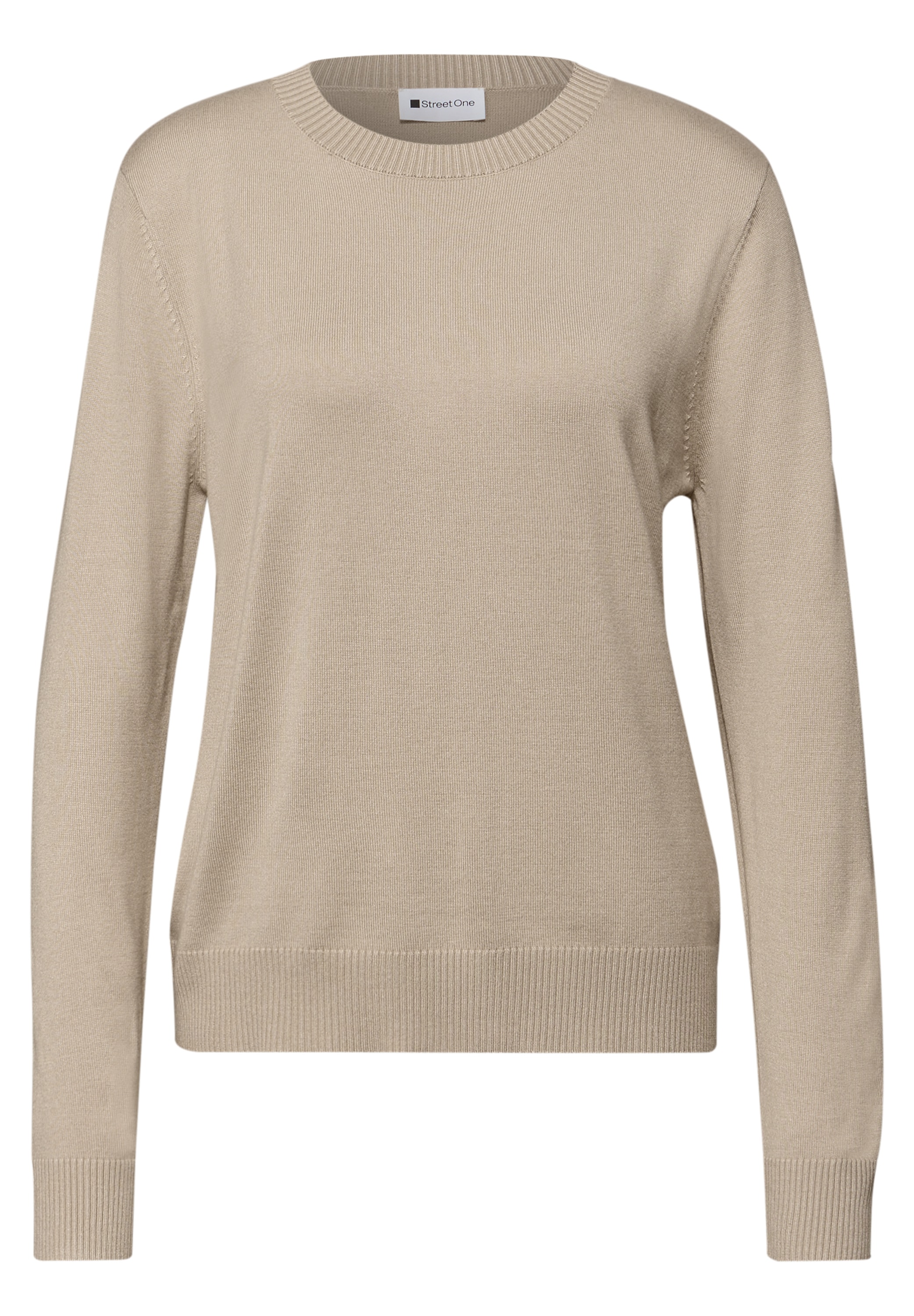 STREET ONE Strickpullover aus Viskosemix