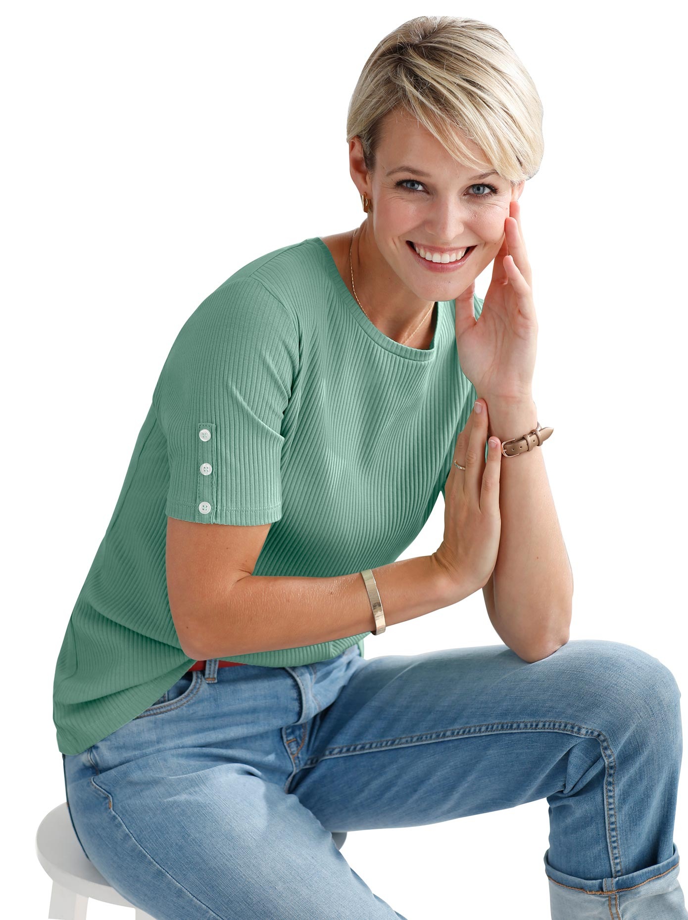 Classic Basics Kurzarmshirt »Shirt« (1 tlg.)
