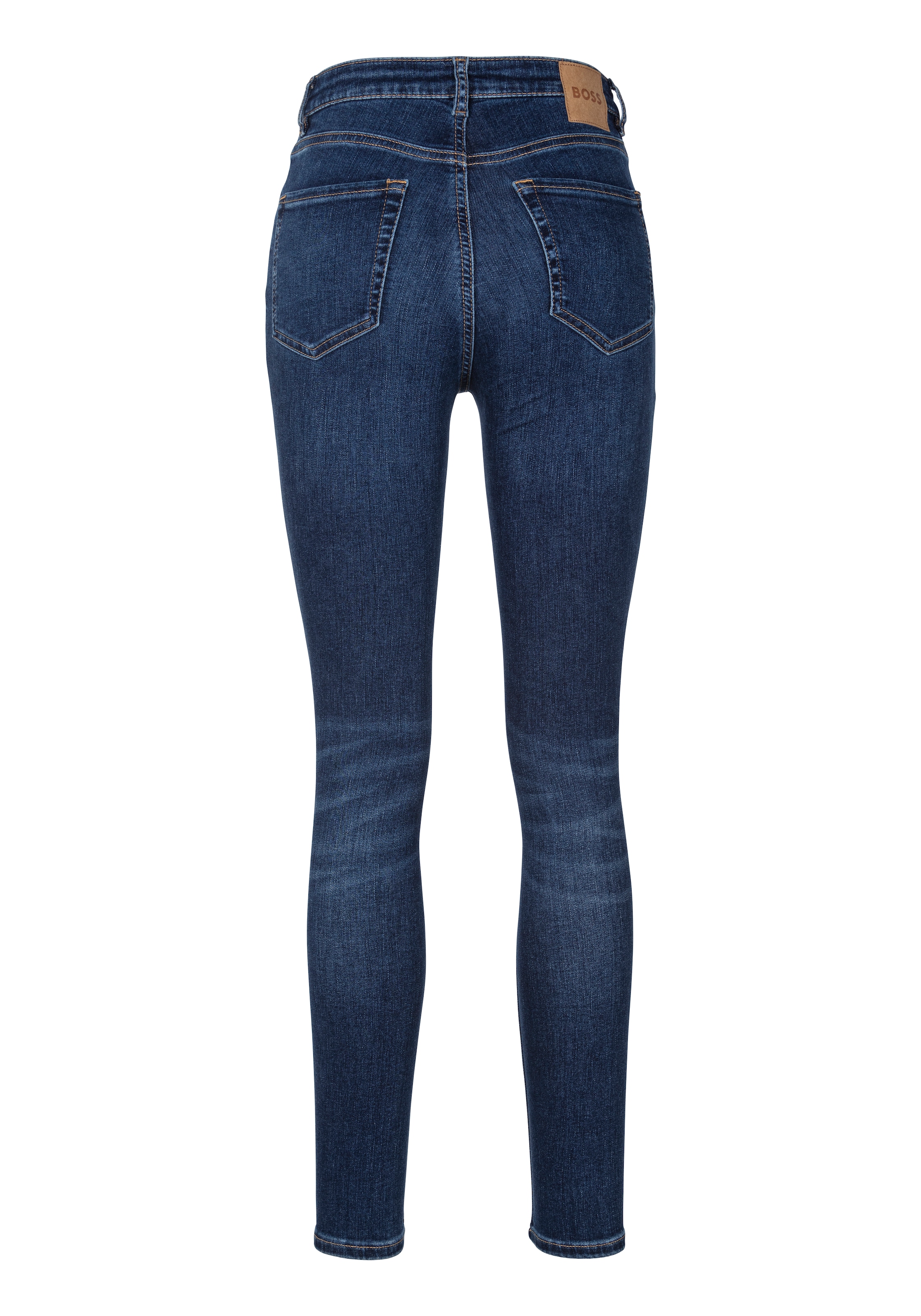 BOSS ORANGE Slim-fit-Jeans »C_MAYE HR 1.0«, mit BOSS Leder-Badge