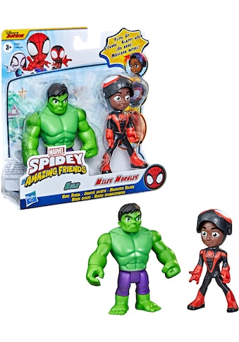 Hasbro Actionfigur »Spidey and His Amazing Friends, Maskierte Helden«, 2er-Pack Miles... kaufen