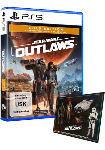 Spielesoftware »Star Wars Outlaws Gold Edition«, PlayStation 5