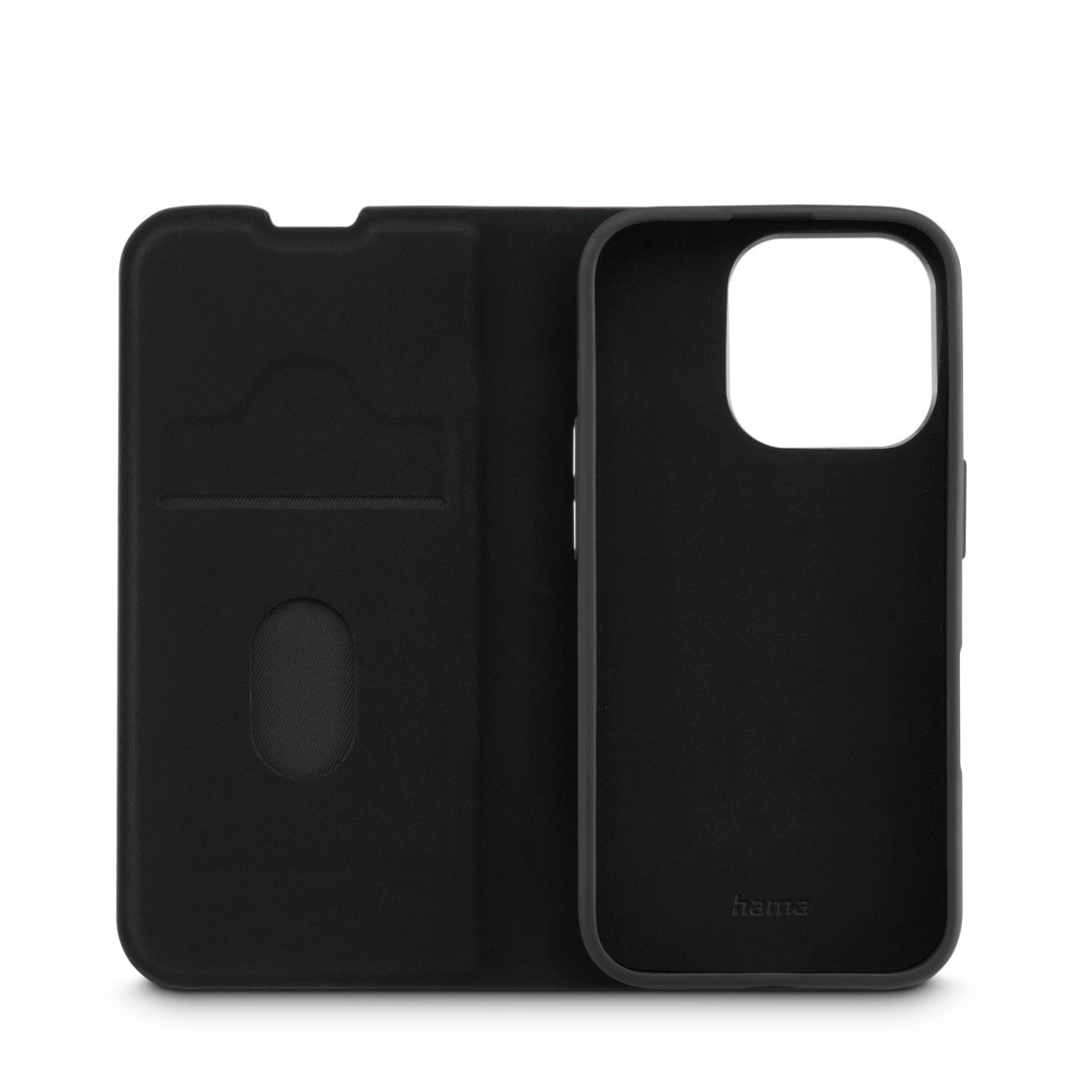 Hama Smartphone-Hülle »Handytasche Booklet für Apple iPhone 16 nachhaltig, Kartenfach«, iPhone 16, Standfunktion, Kartenfach