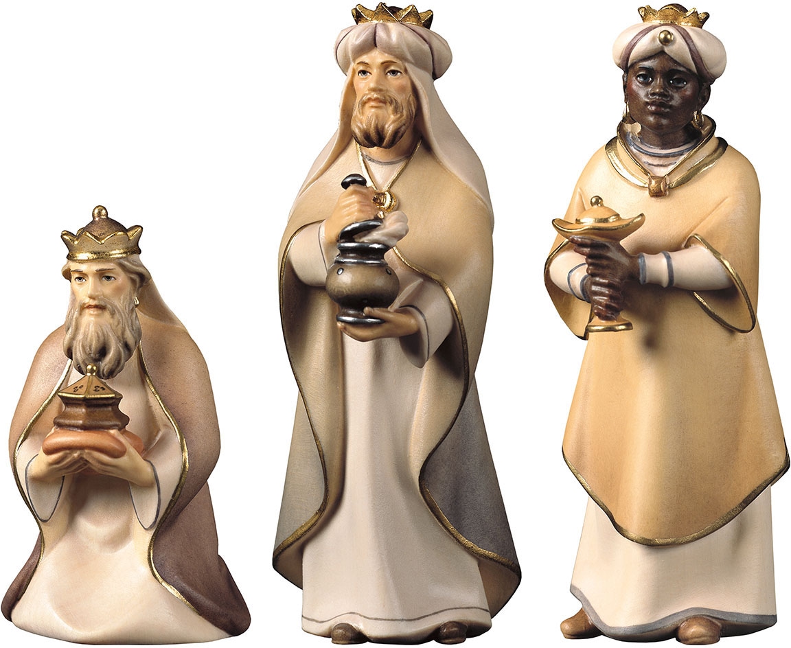 ULPE WOODART zur Drei Raten Krippenfigur Könige, auf bestellen Komet Handarbeit Weihnachtsdeko«, »Heilige Krippe