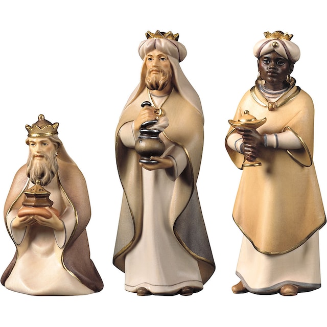 ULPE WOODART Krippenfigur »Heilige Drei Könige, Weihnachtsdeko«, zur Komet  Krippe, Handarbeit auf Raten bestellen
