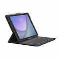 ZAGG Tastatur »Zagg Tastatur Messenger Folio 2 für iPad 10,2" und iPad Air 10,5", schwarz«