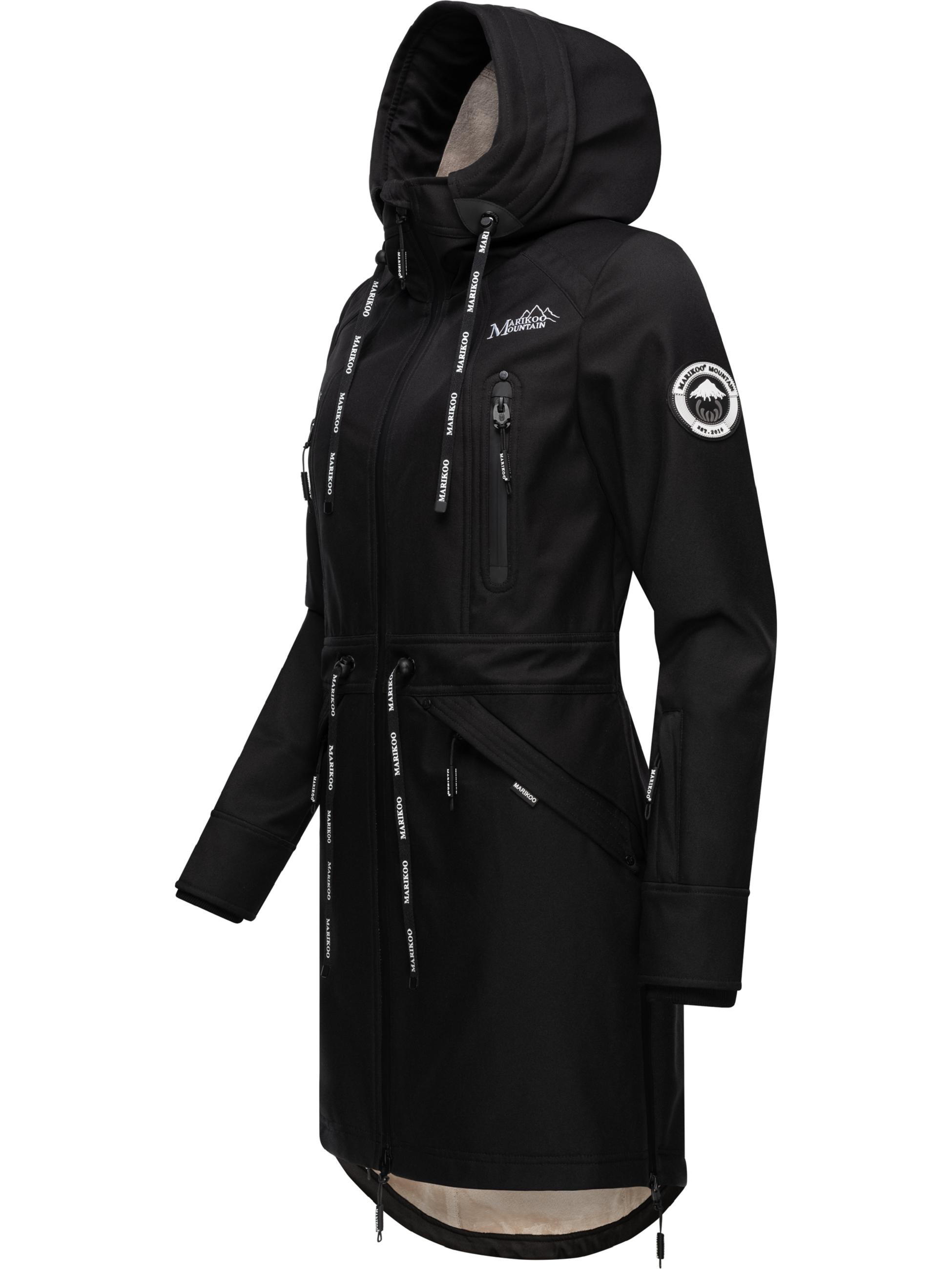 Marikoo Funktionsparka »Funktionsmantel Racquellee« mit Kapuze