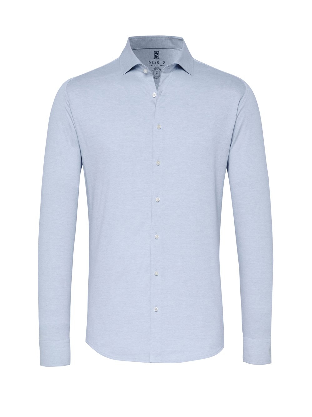 DESOTO Langarmhemd »Jerseyhemd Casual Kent«